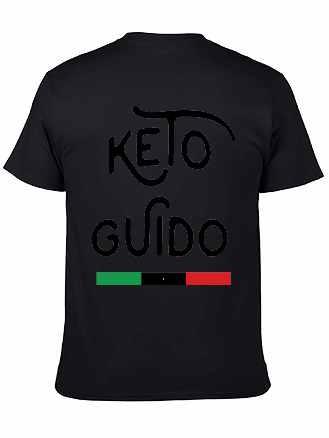 Keto Guido T-Shirt - Italian Pride Black
