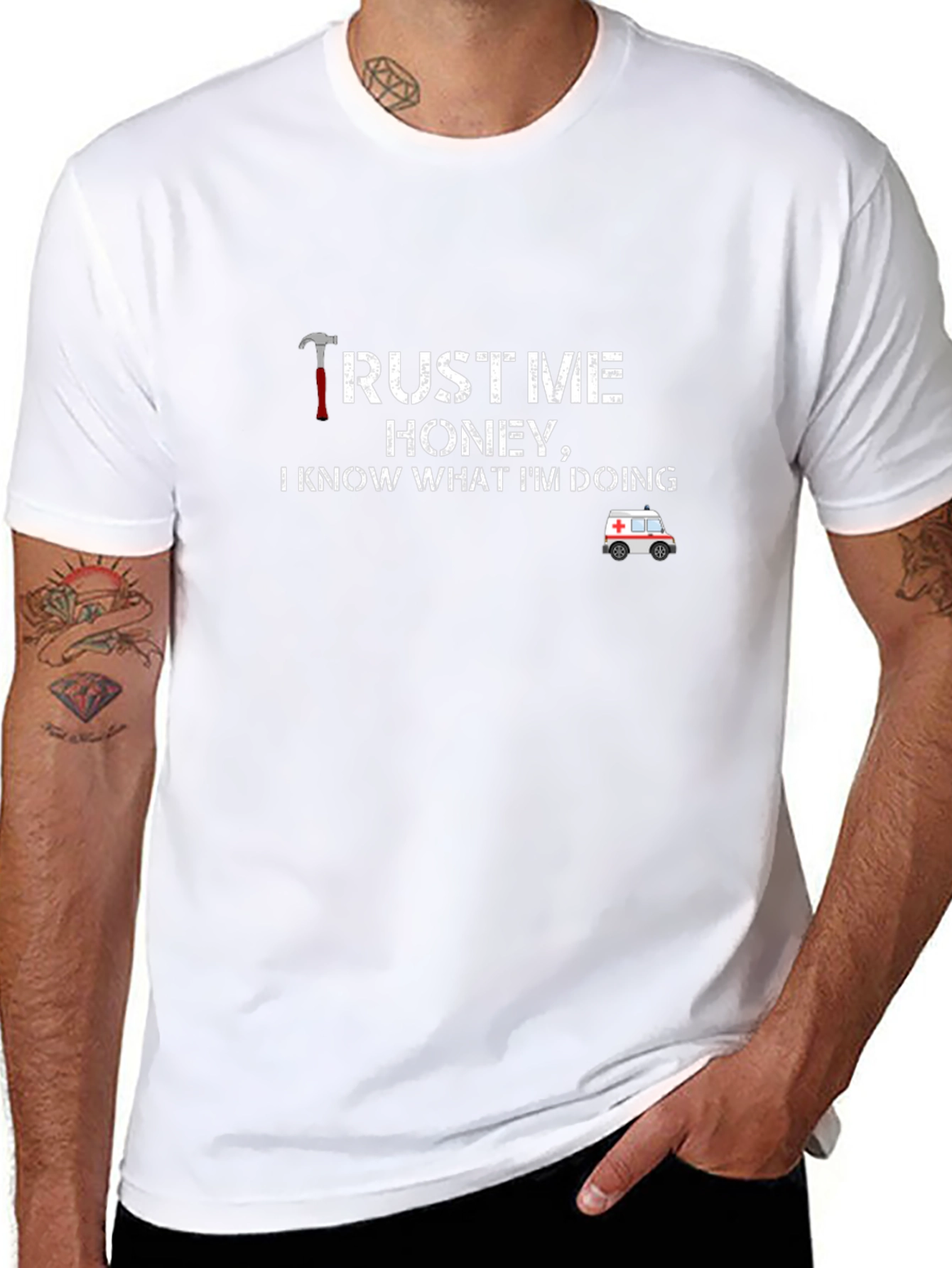 Trust Me Honey T-Shirt: Handyman Design