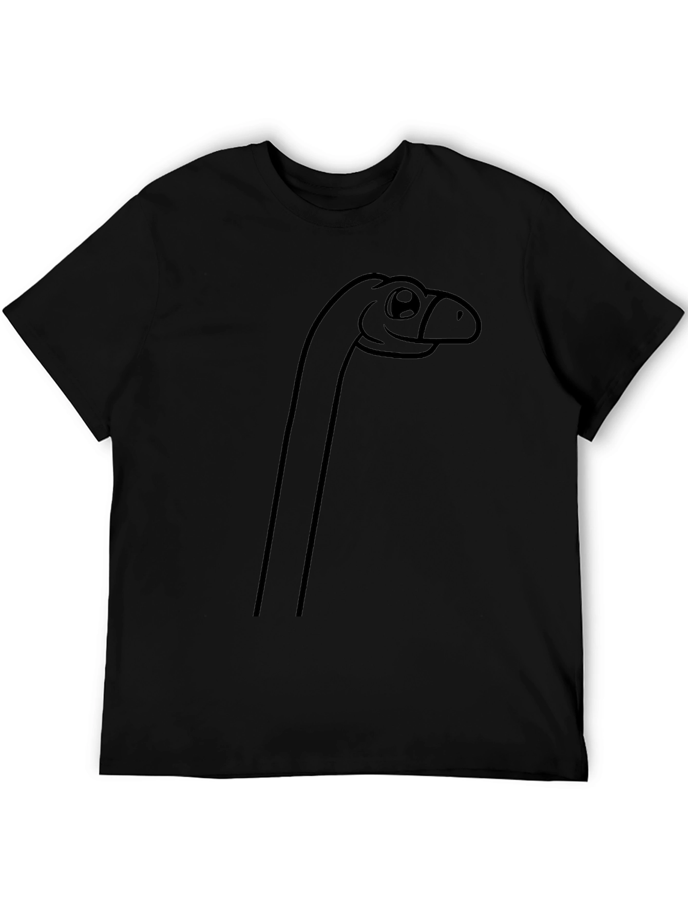 Cartoon Dinosaur Graphic T-Shirt