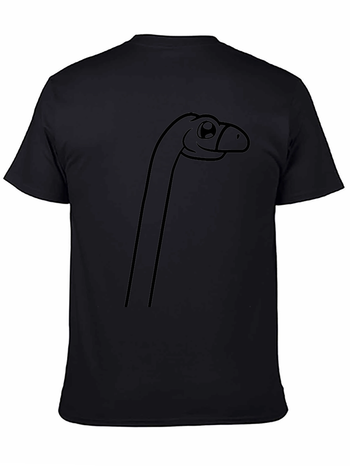 Cartoon Dinosaur Graphic T-Shirt