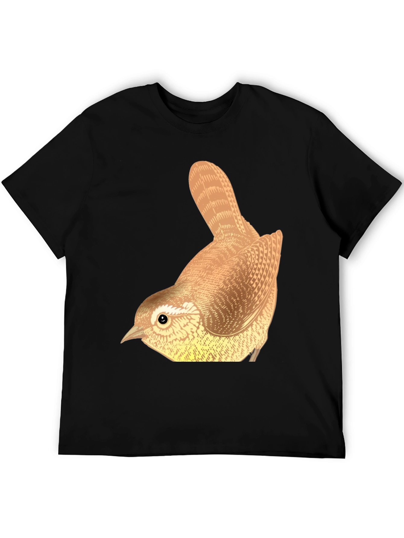 Wren Bird Graphic Tee - Nature Lover T-Shirt