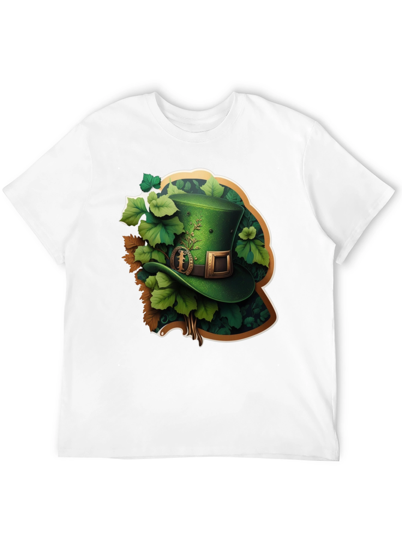 Lucky Leprechaun Hat Graphic T-Shirt