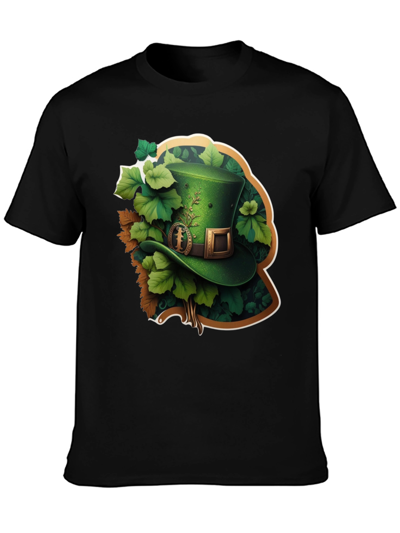 Lucky Leprechaun Hat Graphic T-Shirt