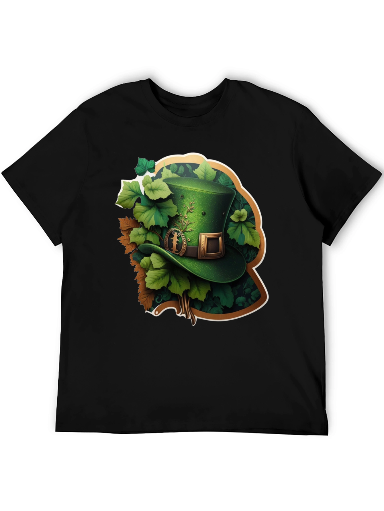 Lucky Leprechaun Hat Graphic T-Shirt
