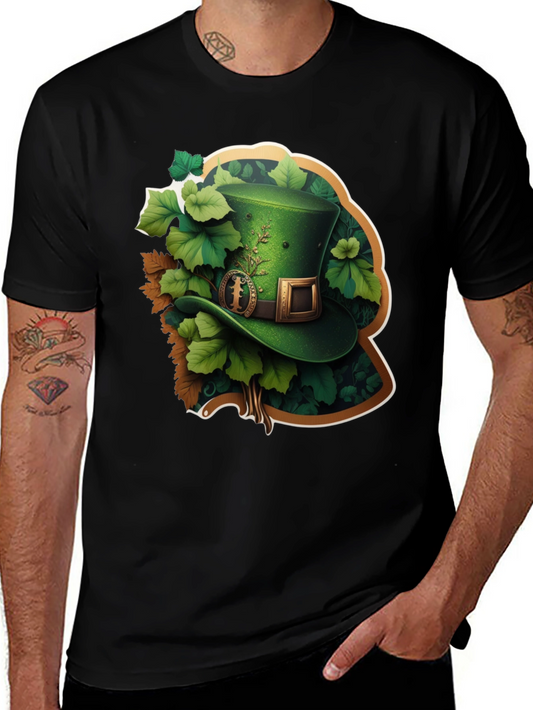 Lucky Leprechaun Hat Graphic T-Shirt