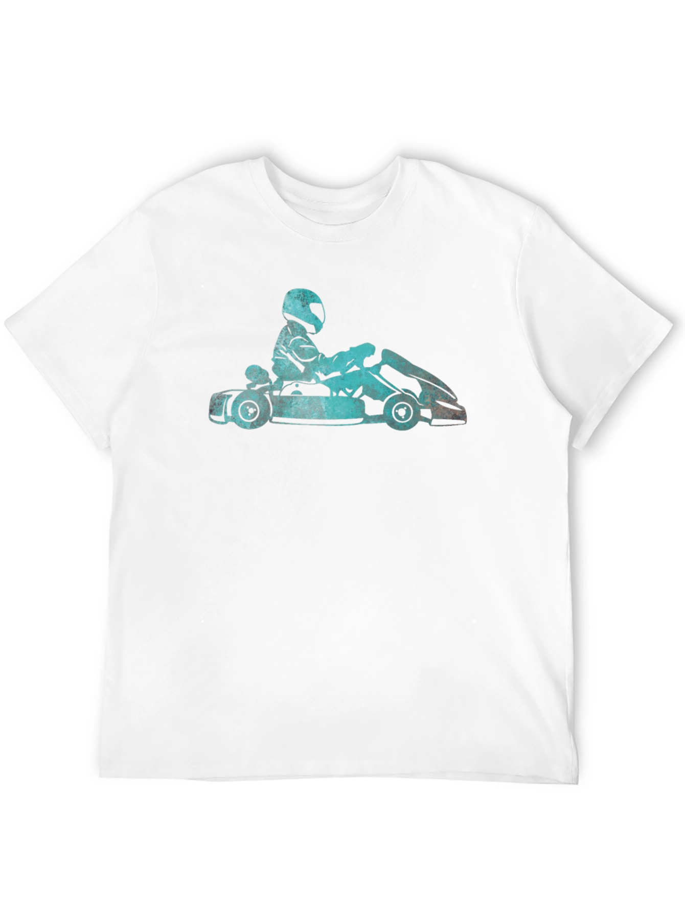 Go Karting T-Shirt - Black Cotton Tee
