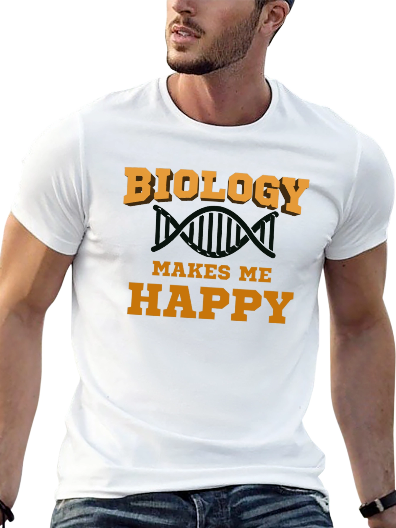 Biology Makes Me Happy T-Shirt
