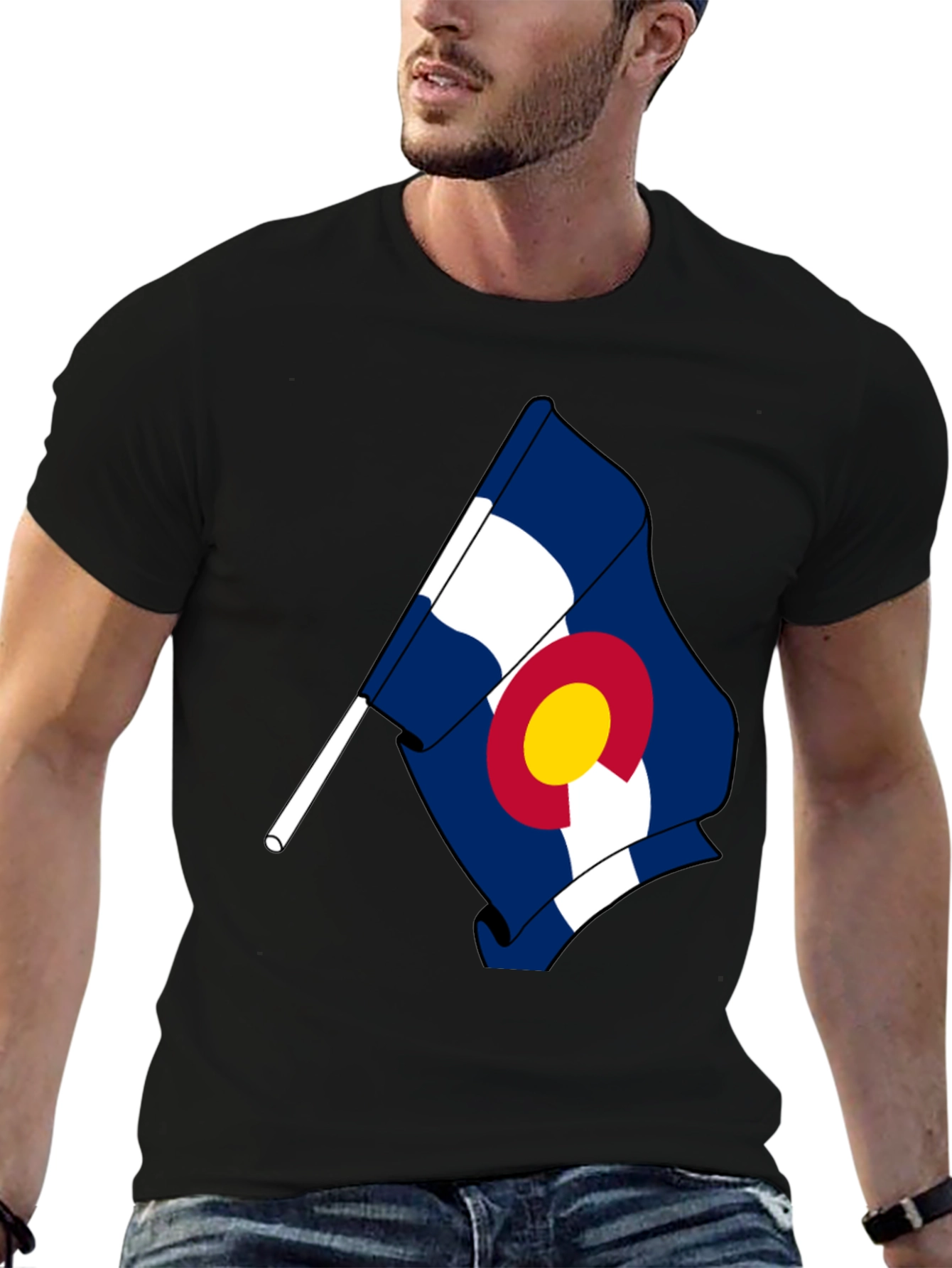 Colorado Flag Graphic T-Shirt