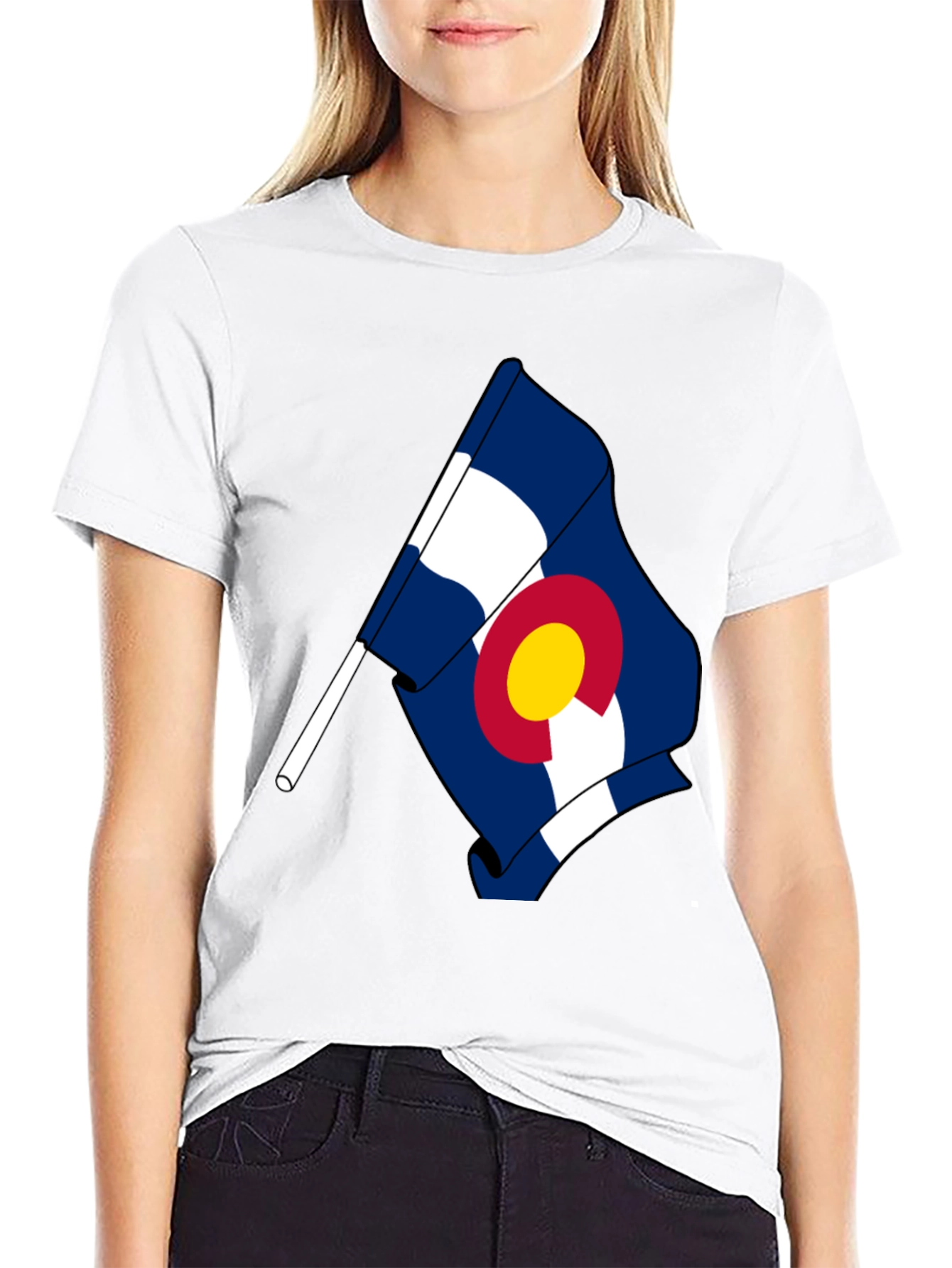 Colorado Flag Graphic T-Shirt