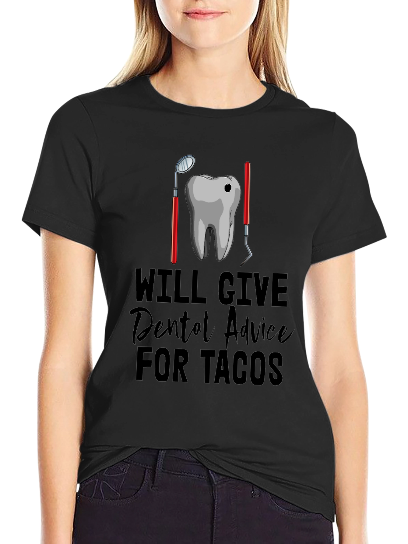 Will Give Dental Advice for Tacos T-Shirt