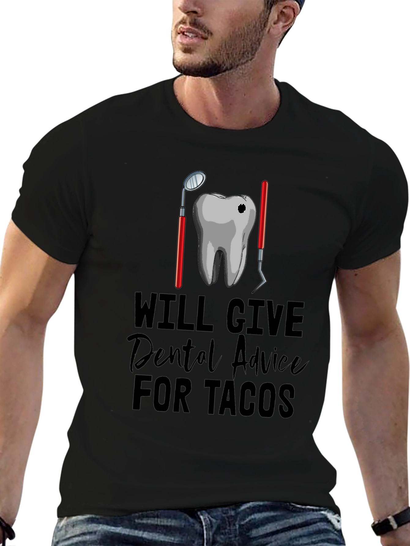 Will Give Dental Advice for Tacos T-Shirt