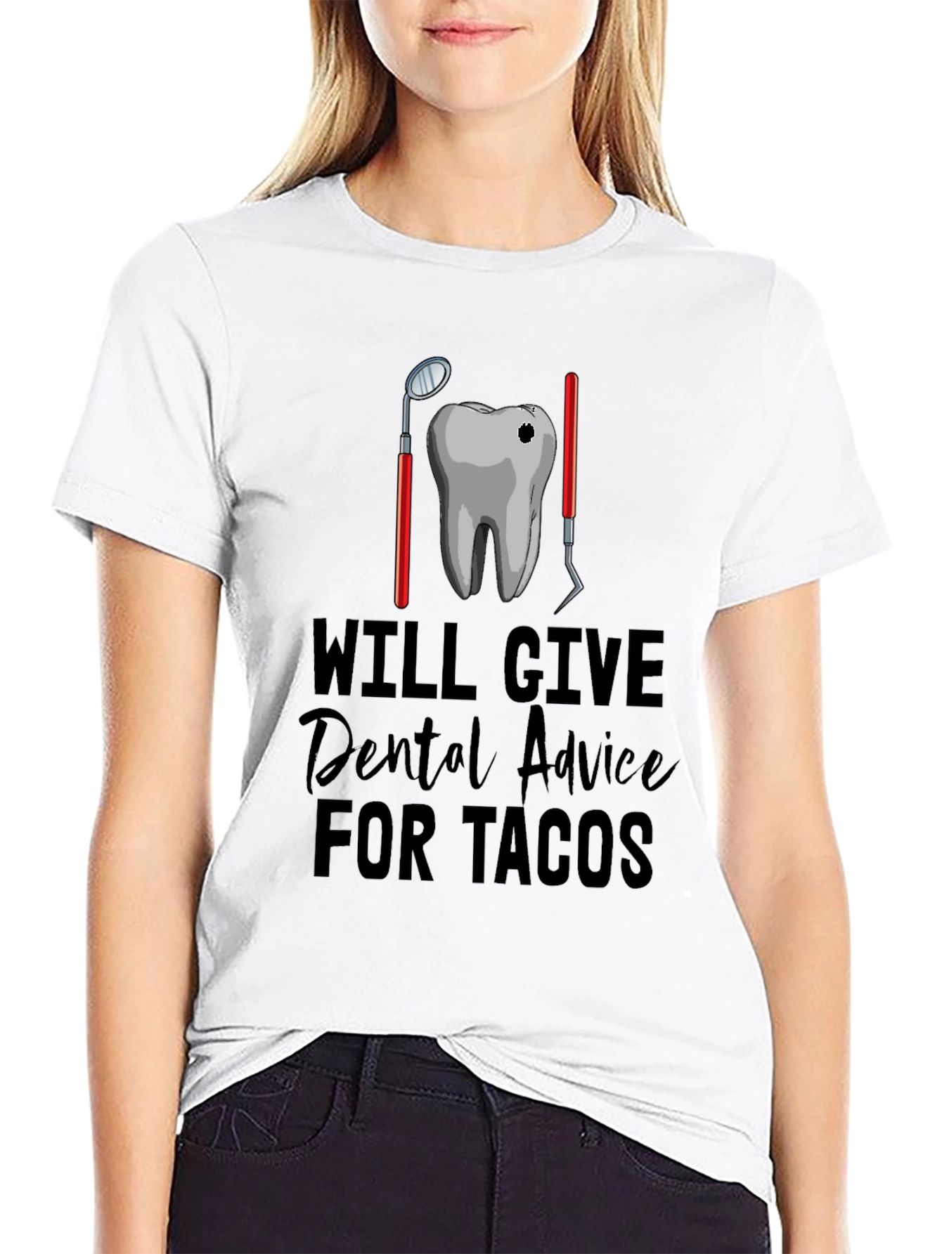 Will Give Dental Advice for Tacos T-Shirt