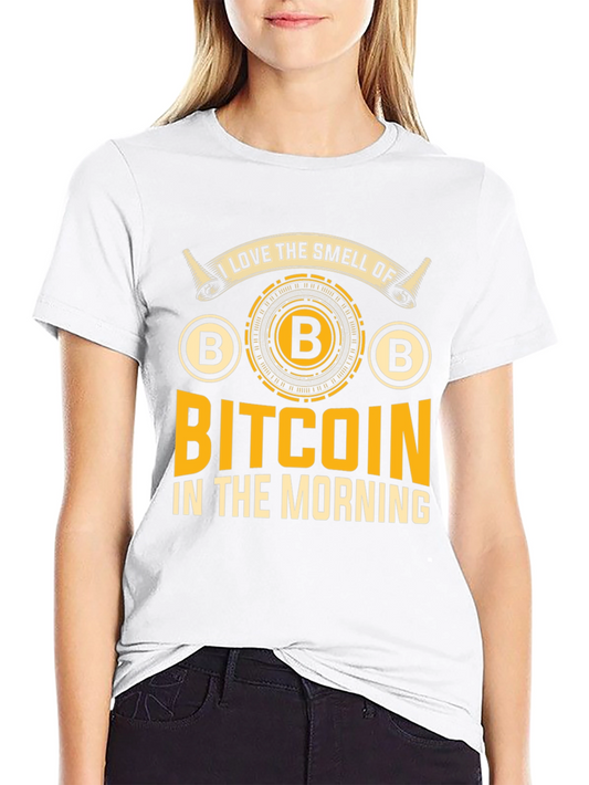 Bitcoin Lover T-Shirt - I Love the Smell of Bitcoin