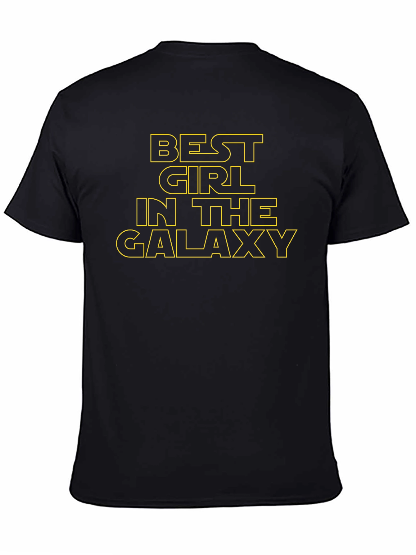 Best Girl in the Galaxy Black T-Shirt