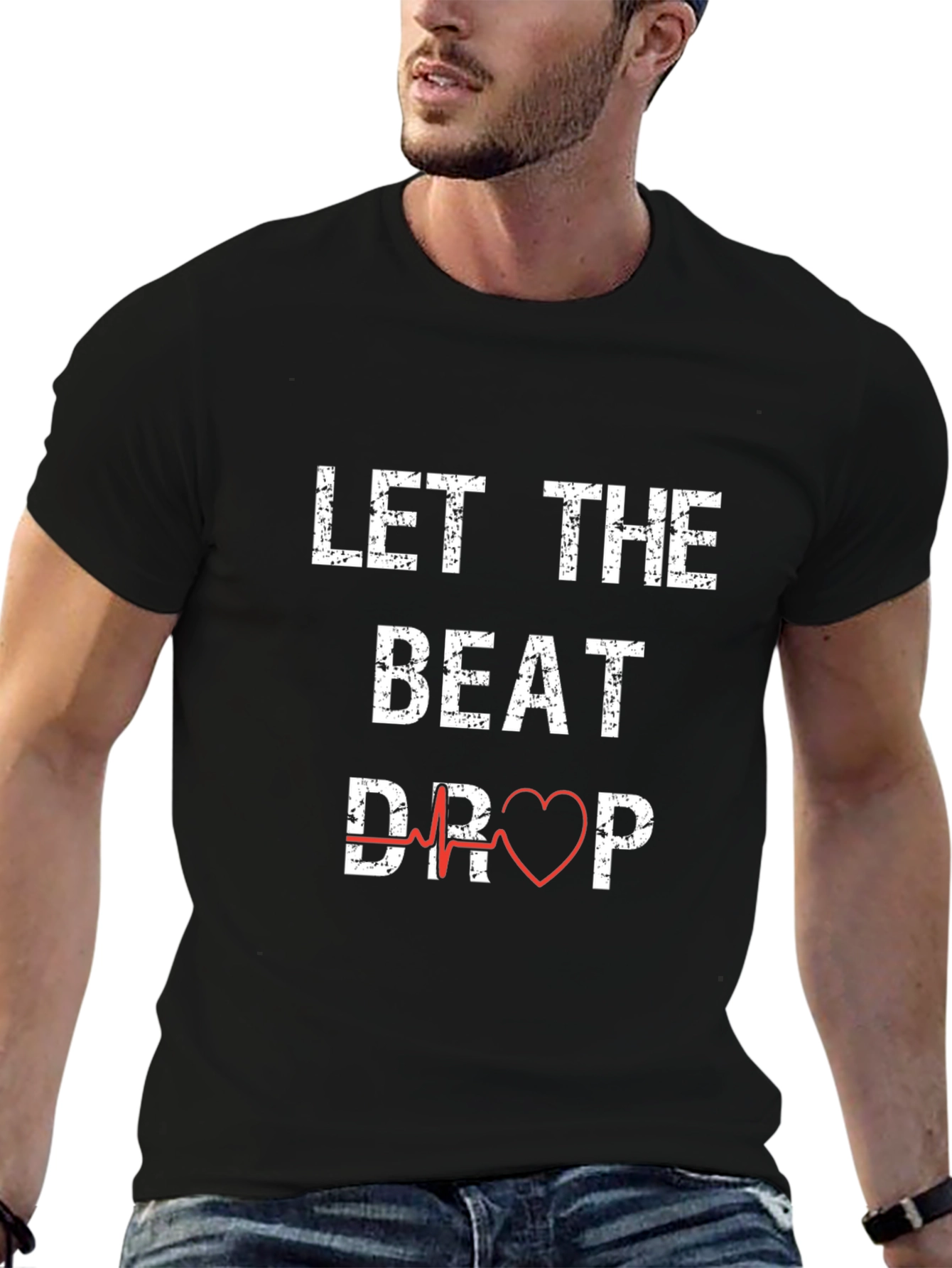 Let The Beat Drop Graphic Tee