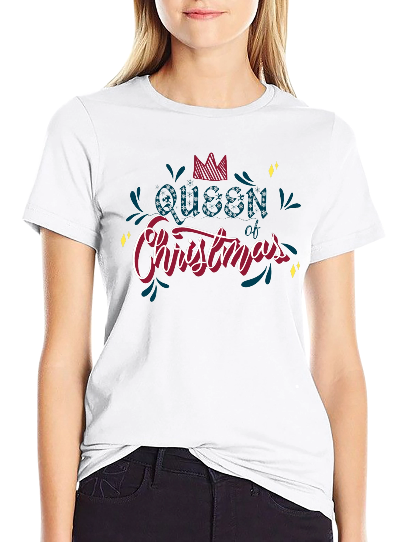 Queen of Christmas Graphic T-Shirt