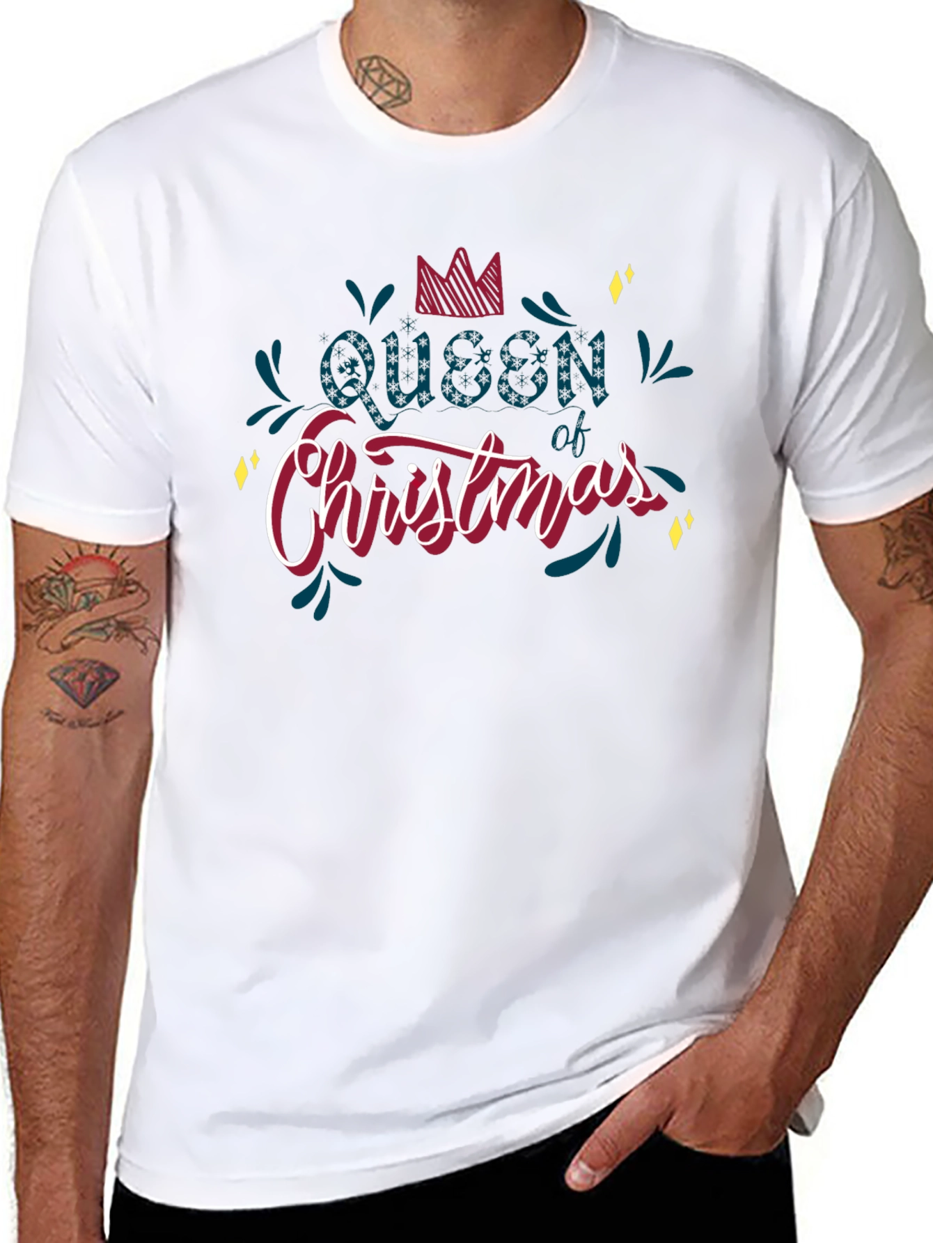 Queen of Christmas Graphic T-Shirt