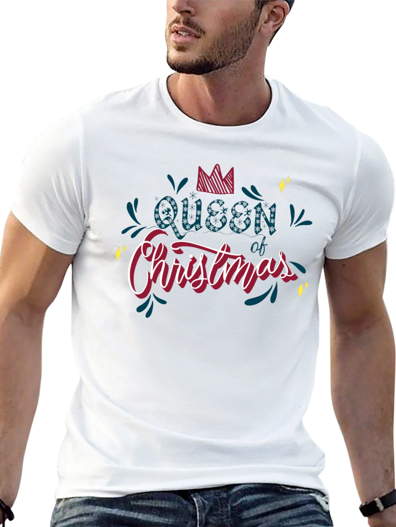 Queen of Christmas Graphic T-Shirt