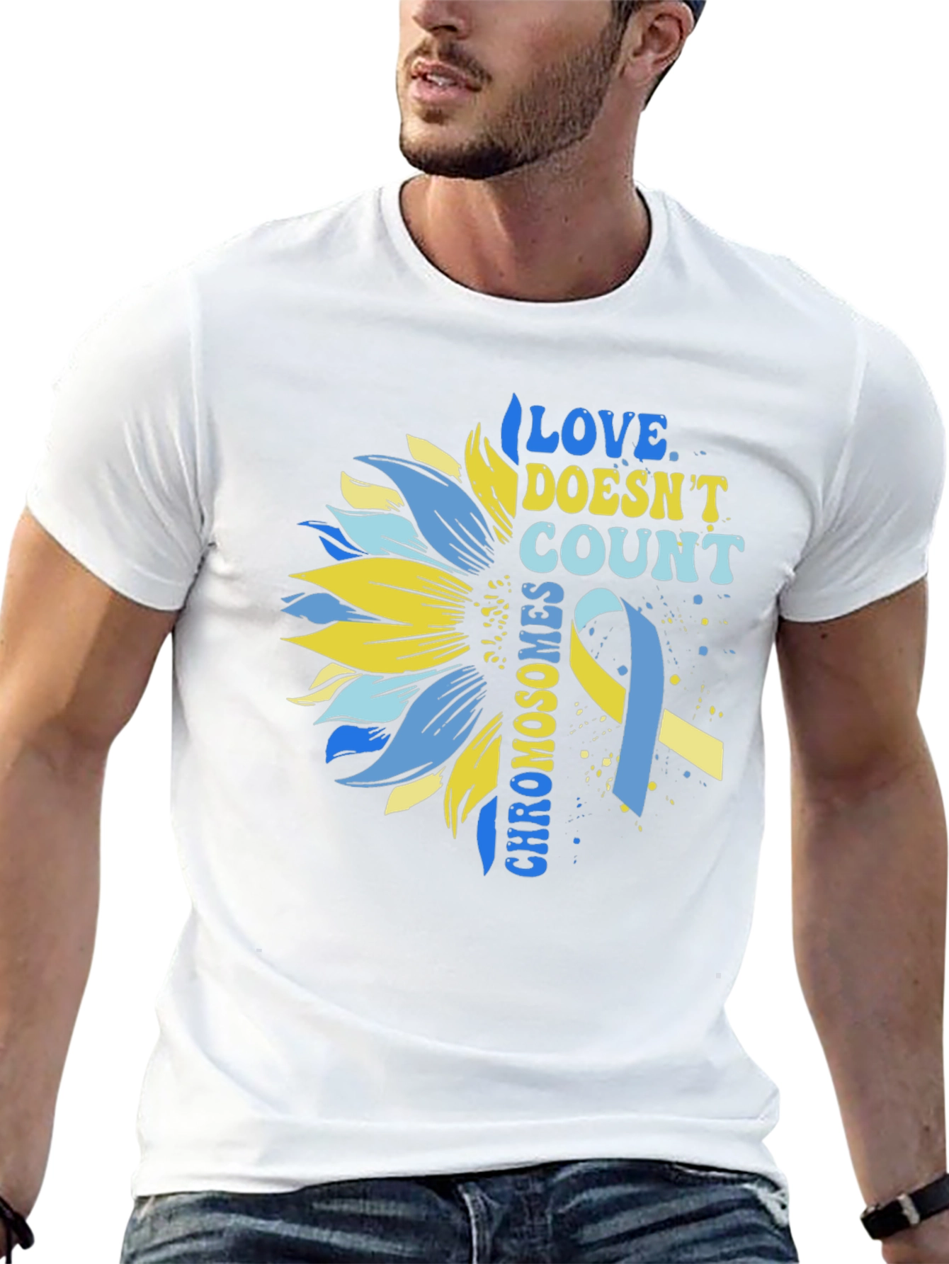 Love Doesnt Count Chromosomes Awareness T-Shirt