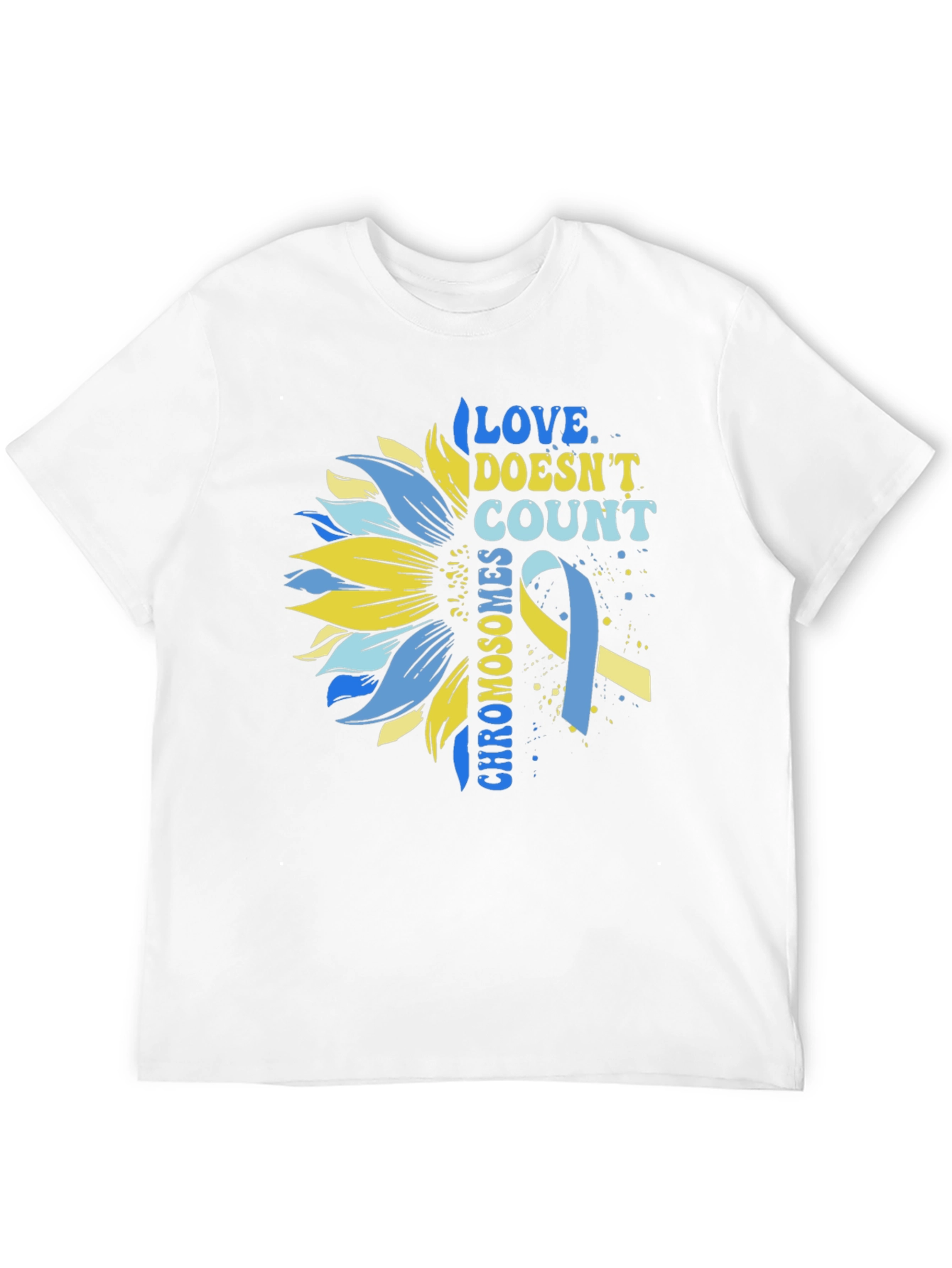 Love Doesnt Count Chromosomes Awareness T-Shirt