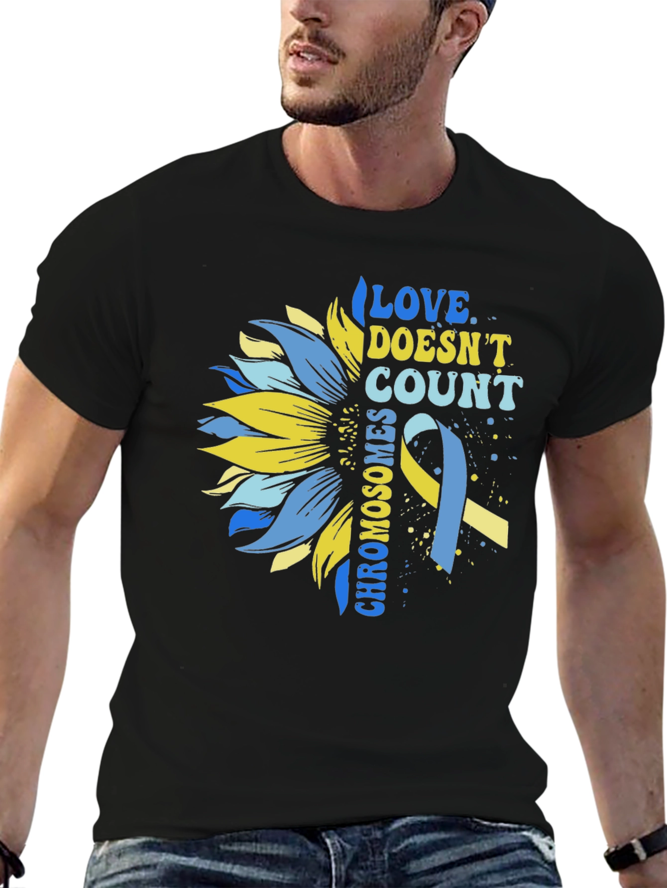 Love Doesnt Count Chromosomes Awareness T-Shirt