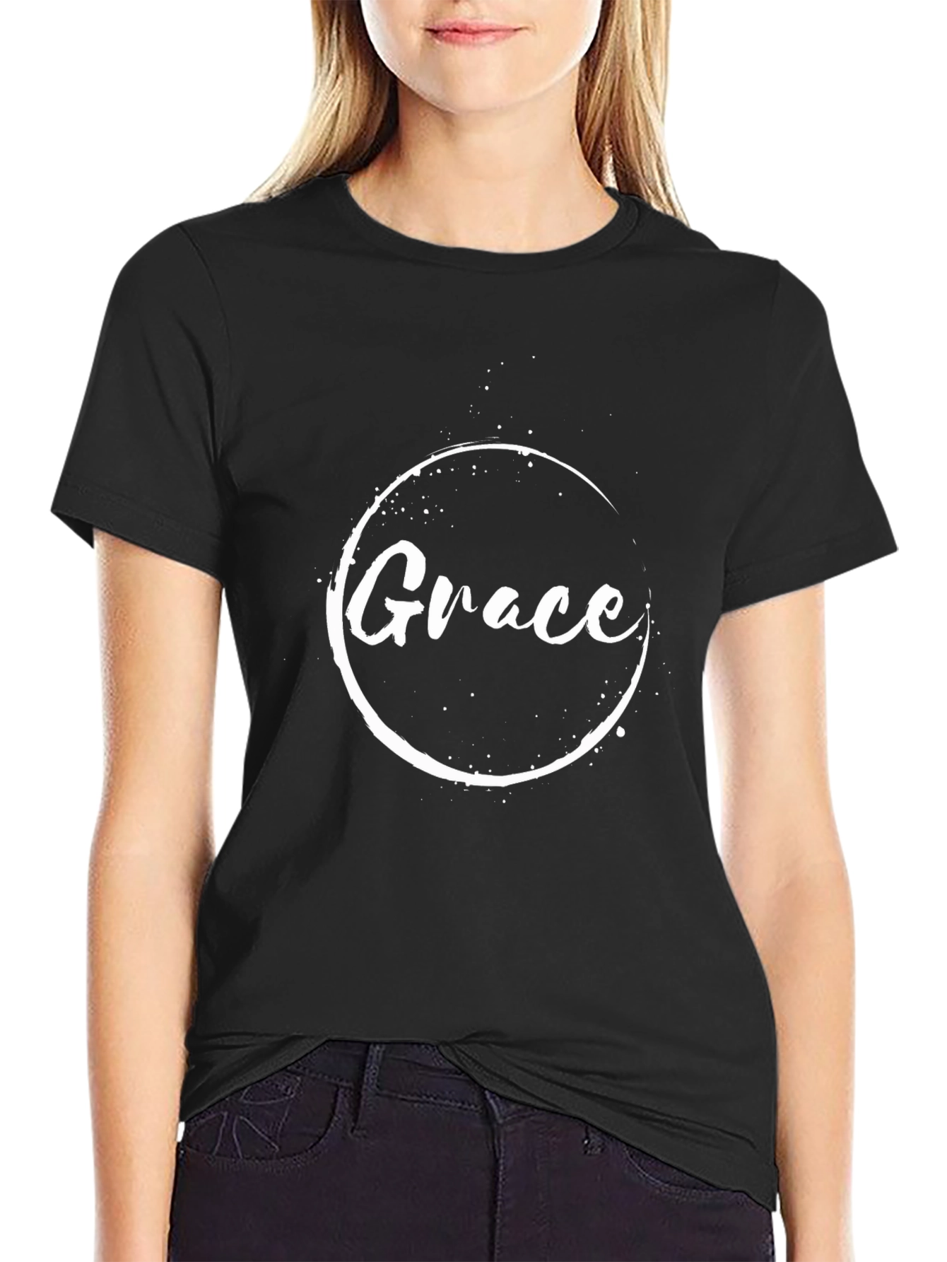 Graceful Black T-Shirt