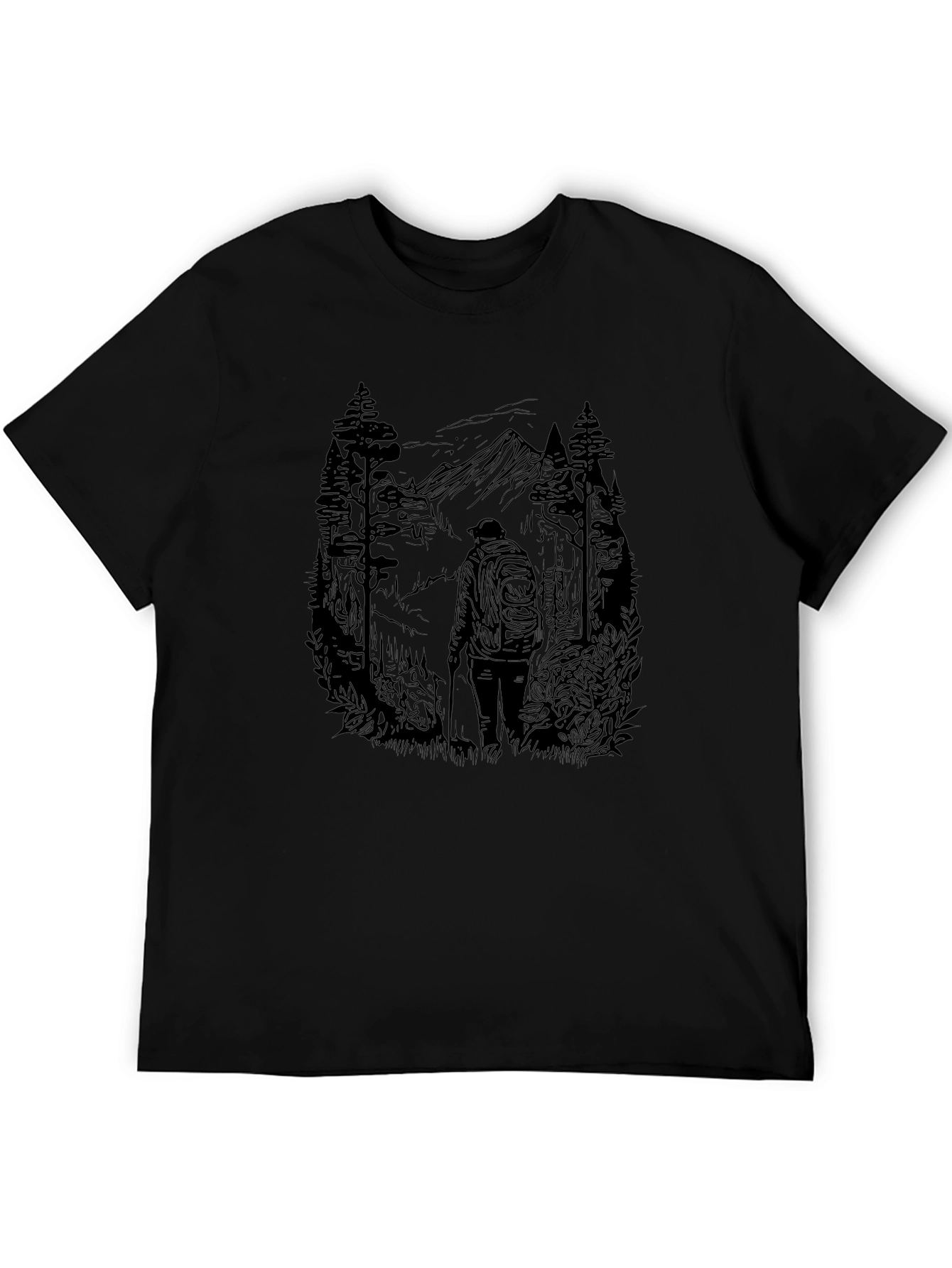 Mountain Hiker Graphic Tee - Adventure Awaits