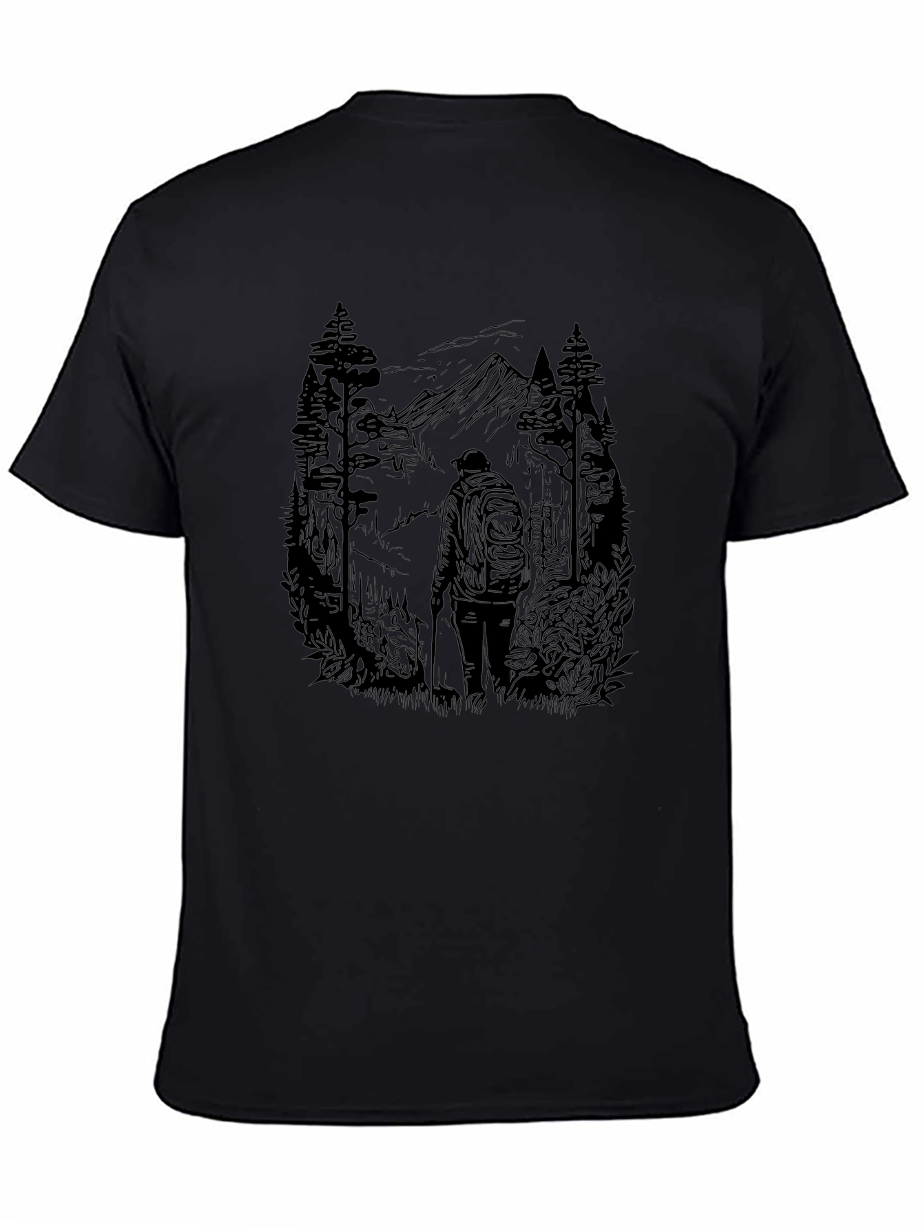Mountain Hiker Graphic Tee - Adventure Awaits