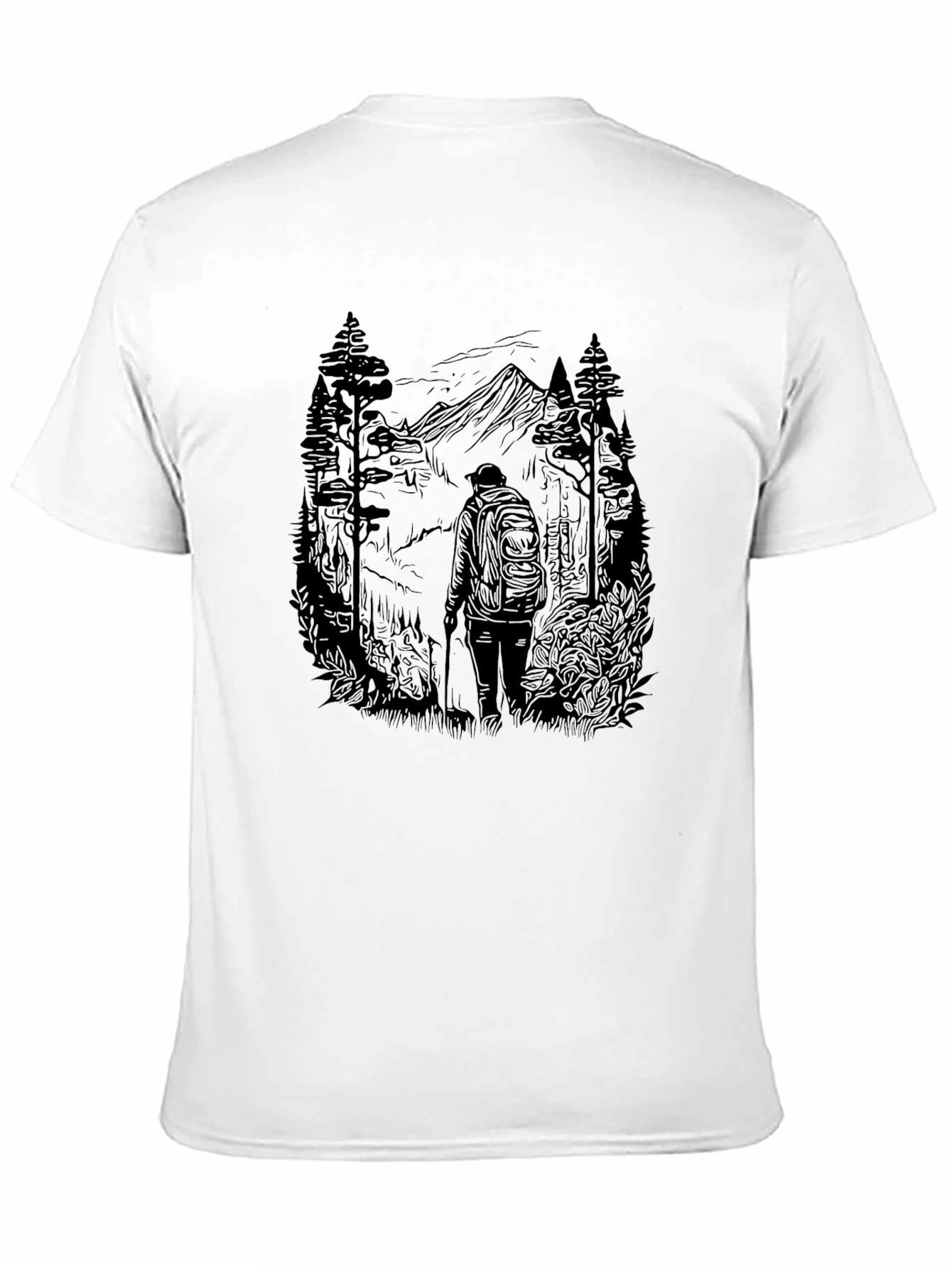Mountain Hiker Graphic Tee - Adventure Awaits