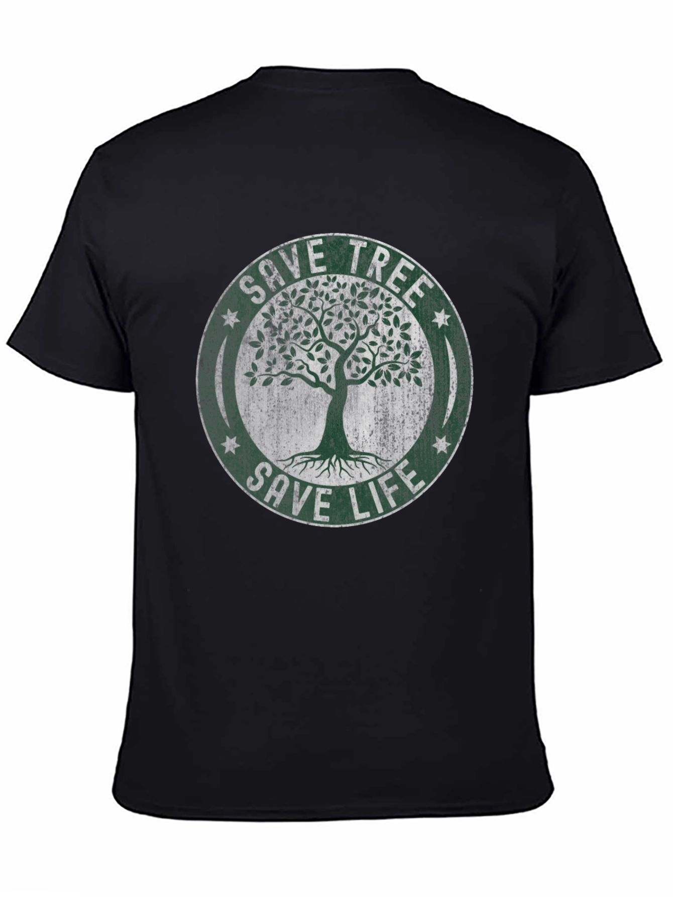 Save Tree Save Life Graphic Tee - Earth Friendly