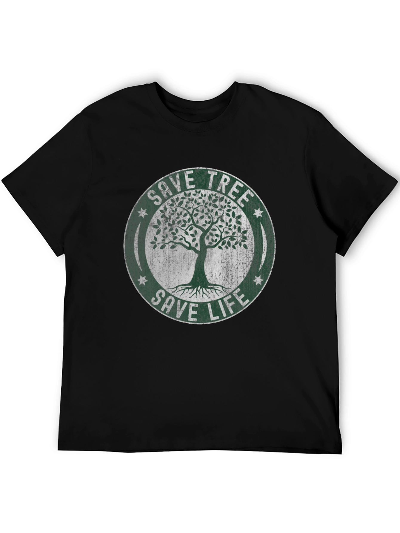 Save Tree Save Life Graphic Tee - Earth Friendly