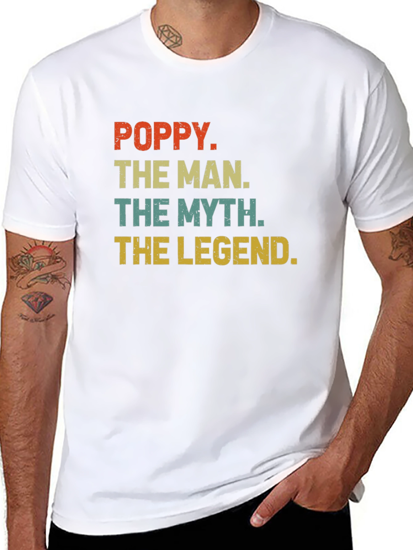 Poppy The Man The Myth The Legend T-Shirt