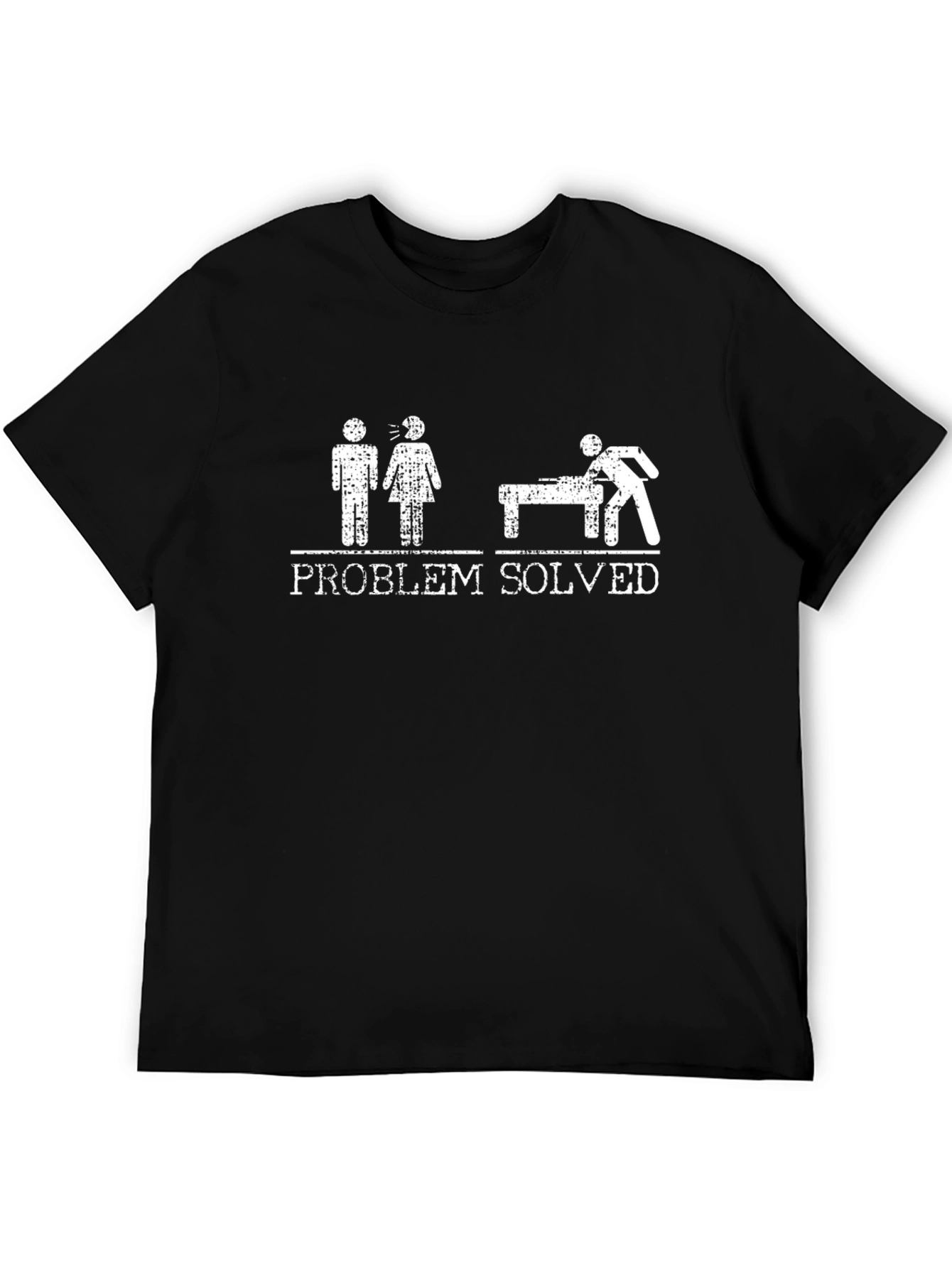 Problem Solved T-Shirt | Funny Billiards Tee