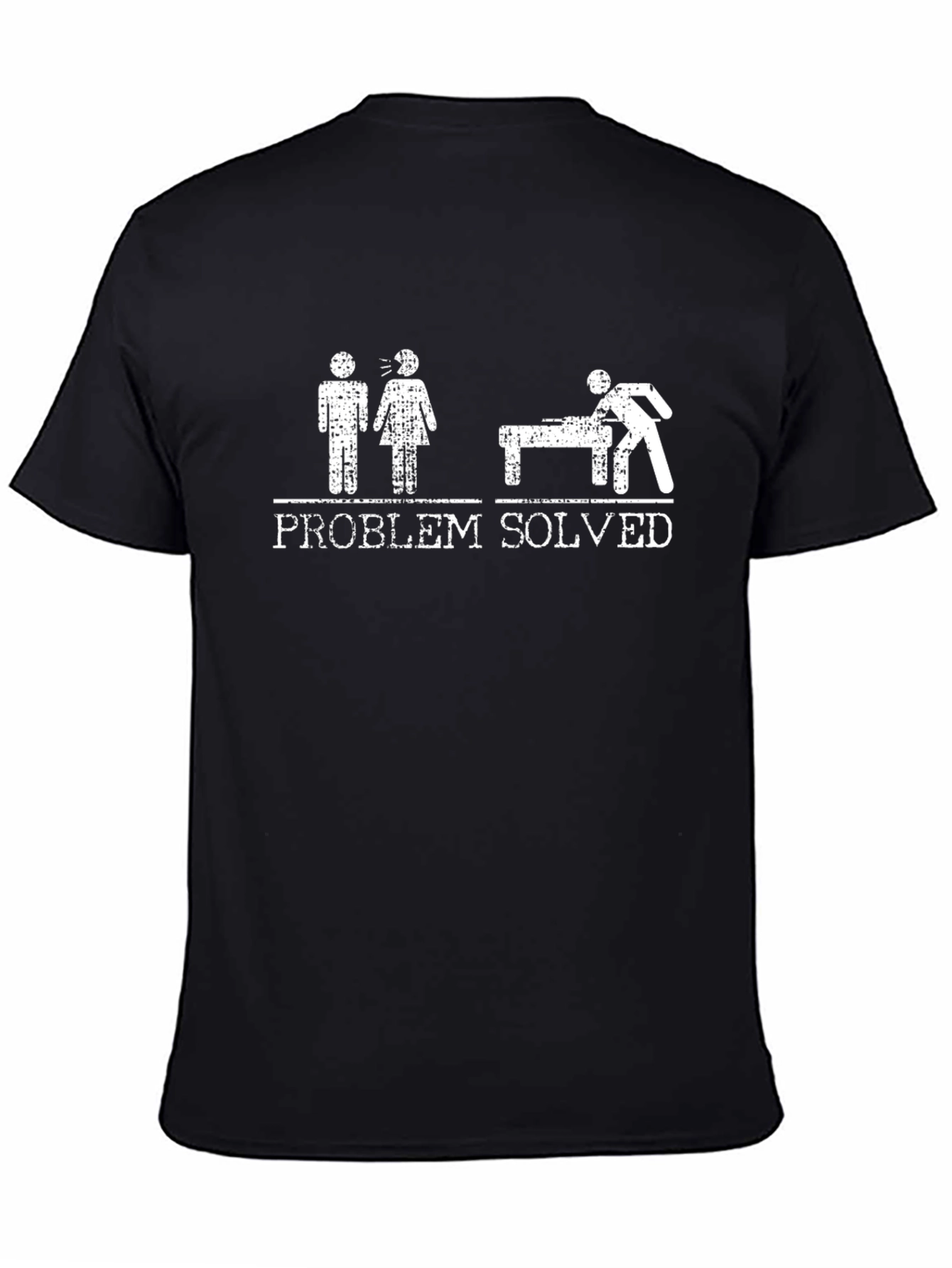 Problem Solved T-Shirt | Funny Billiards Tee