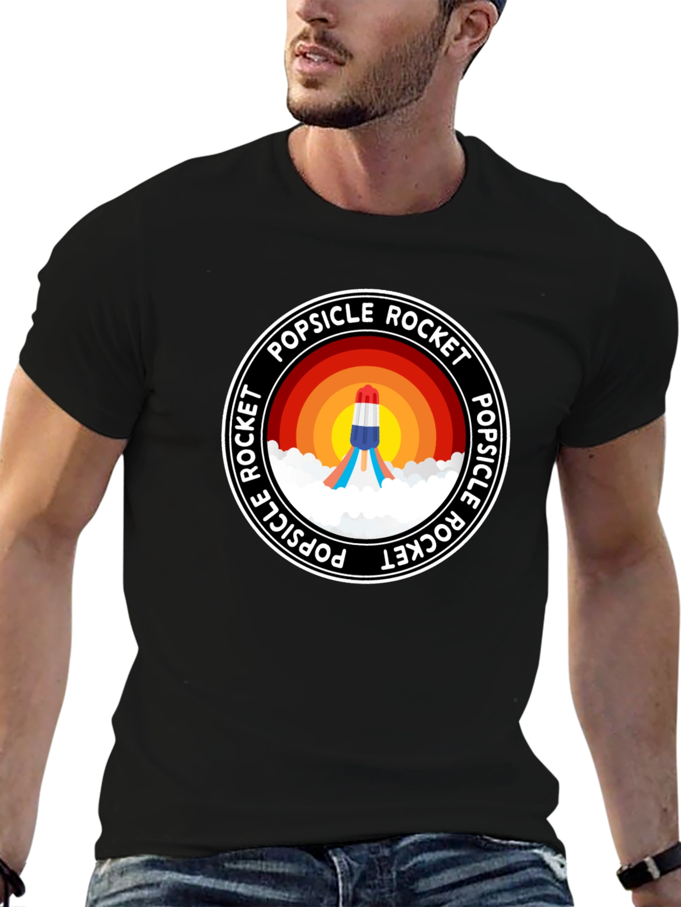Popsicle Rocket T-Shirt - Fun Graphic Tee