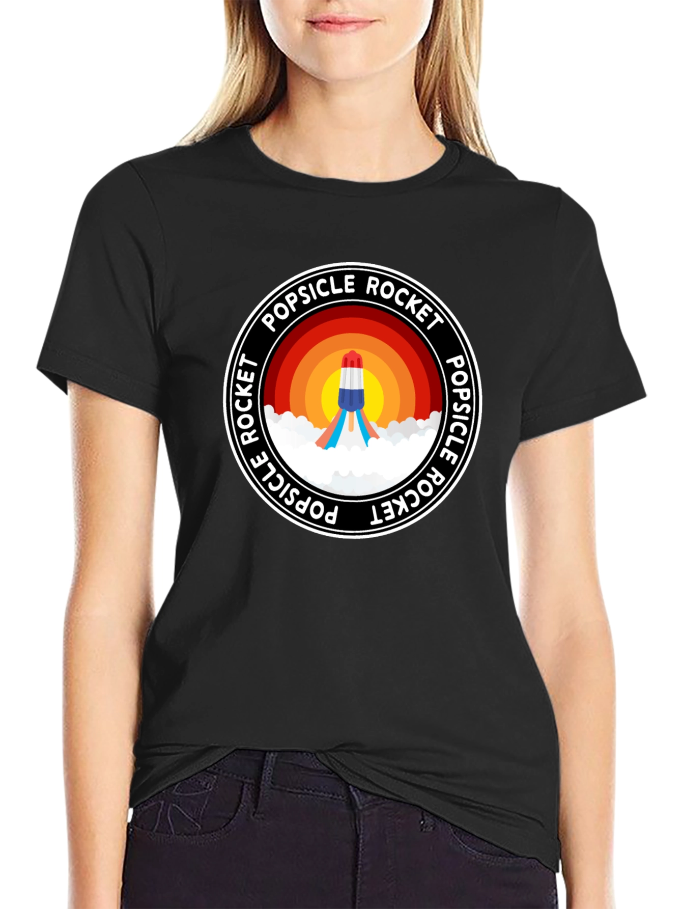 Popsicle Rocket T-Shirt - Fun Graphic Tee