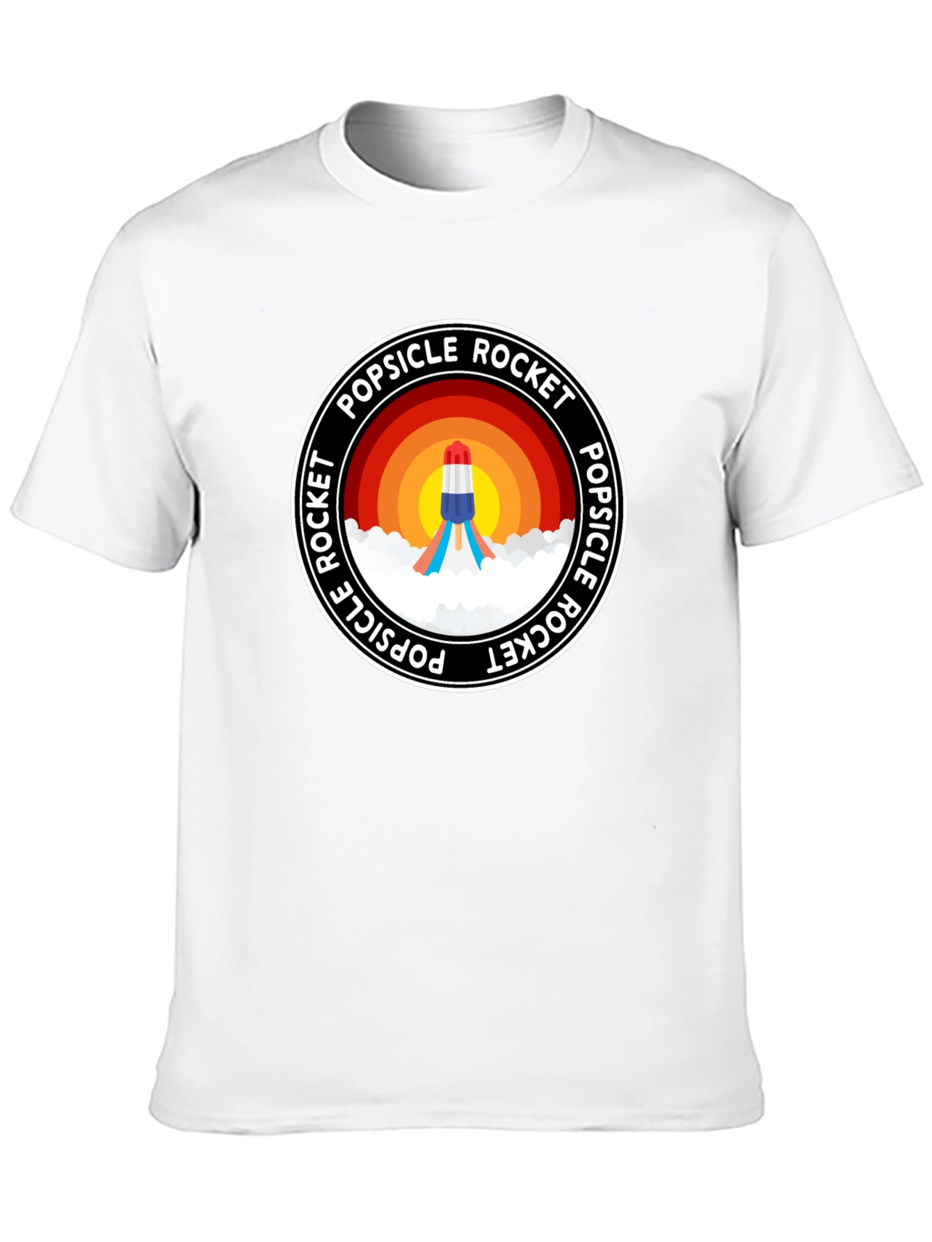 Popsicle Rocket T-Shirt - Fun Graphic Tee