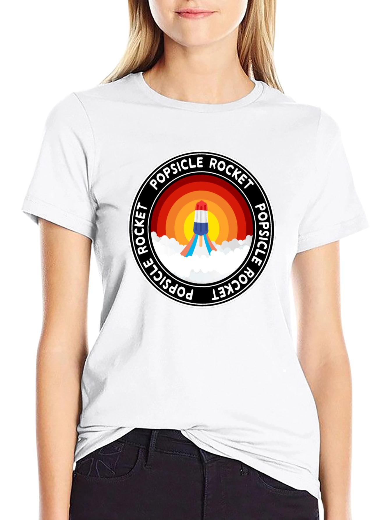 Popsicle Rocket T-Shirt - Fun Graphic Tee