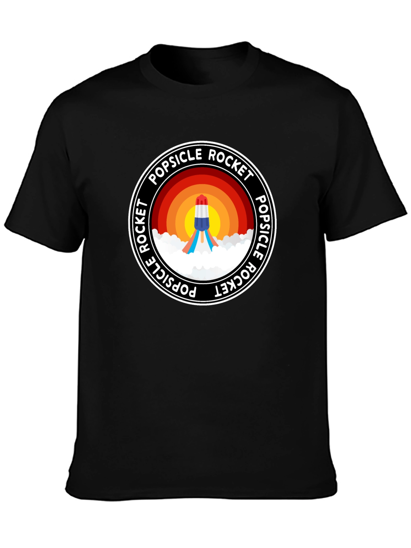 Popsicle Rocket T-Shirt - Fun Graphic Tee