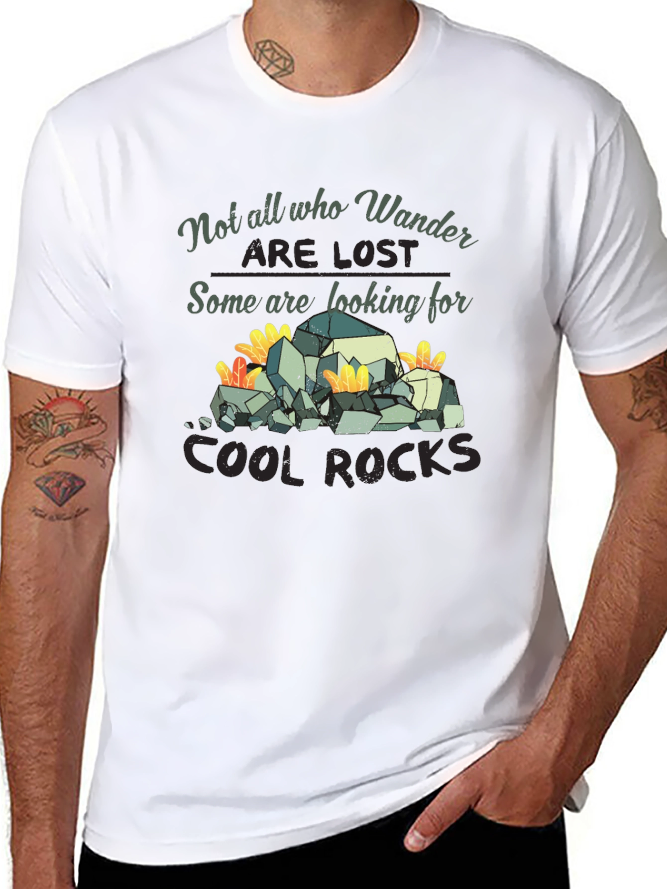 Cool Rocks Graphic Tee - Wanderers Delight