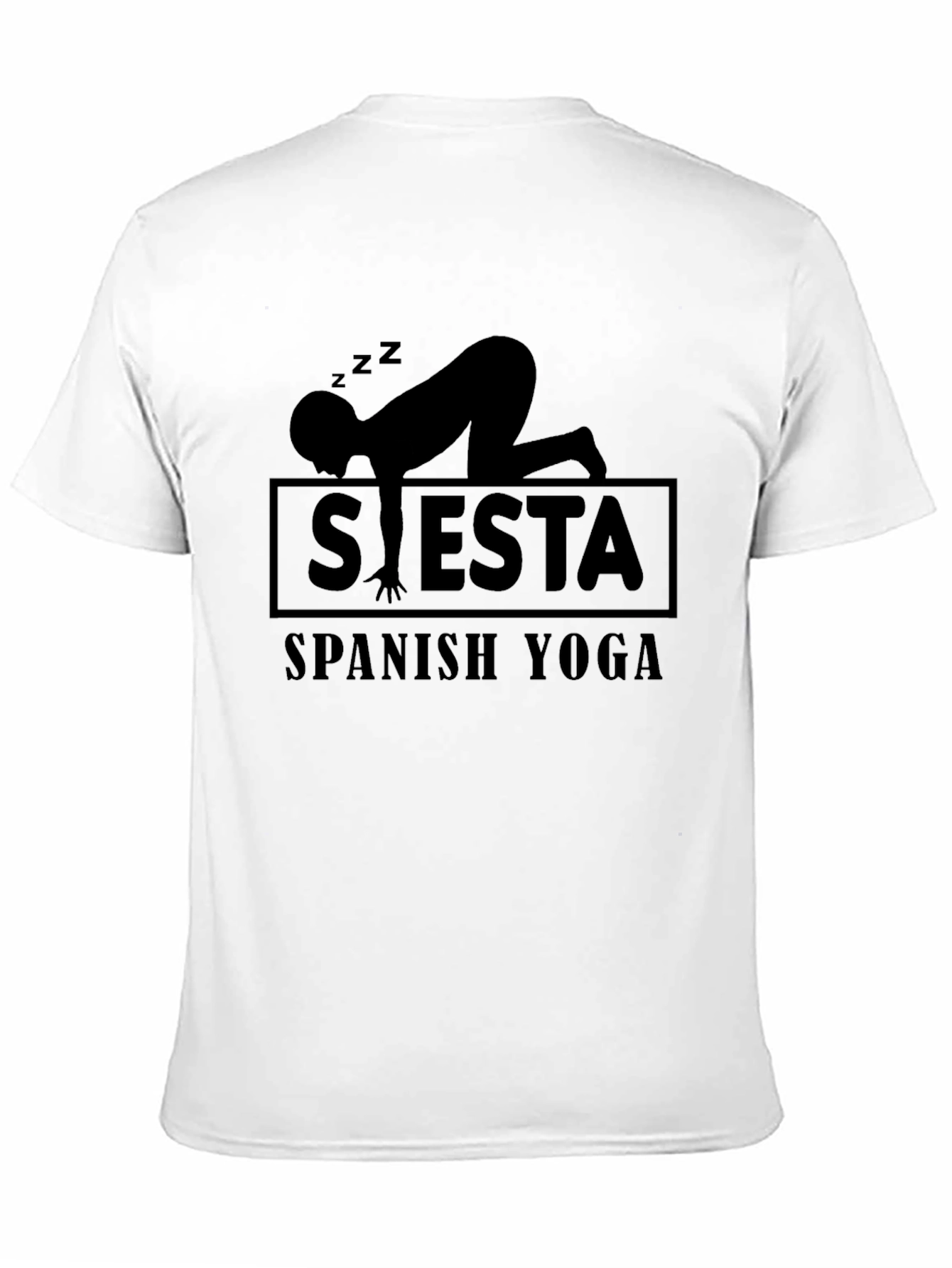 Siesta Spanish Yoga Funny T-Shirt