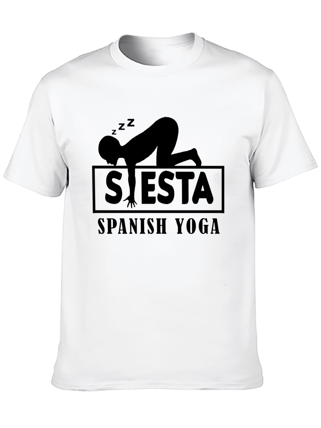 Siesta Spanish Yoga Funny T-Shirt