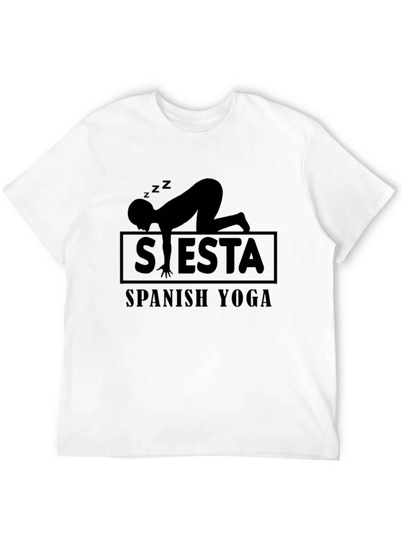 Siesta Spanish Yoga Funny T-Shirt