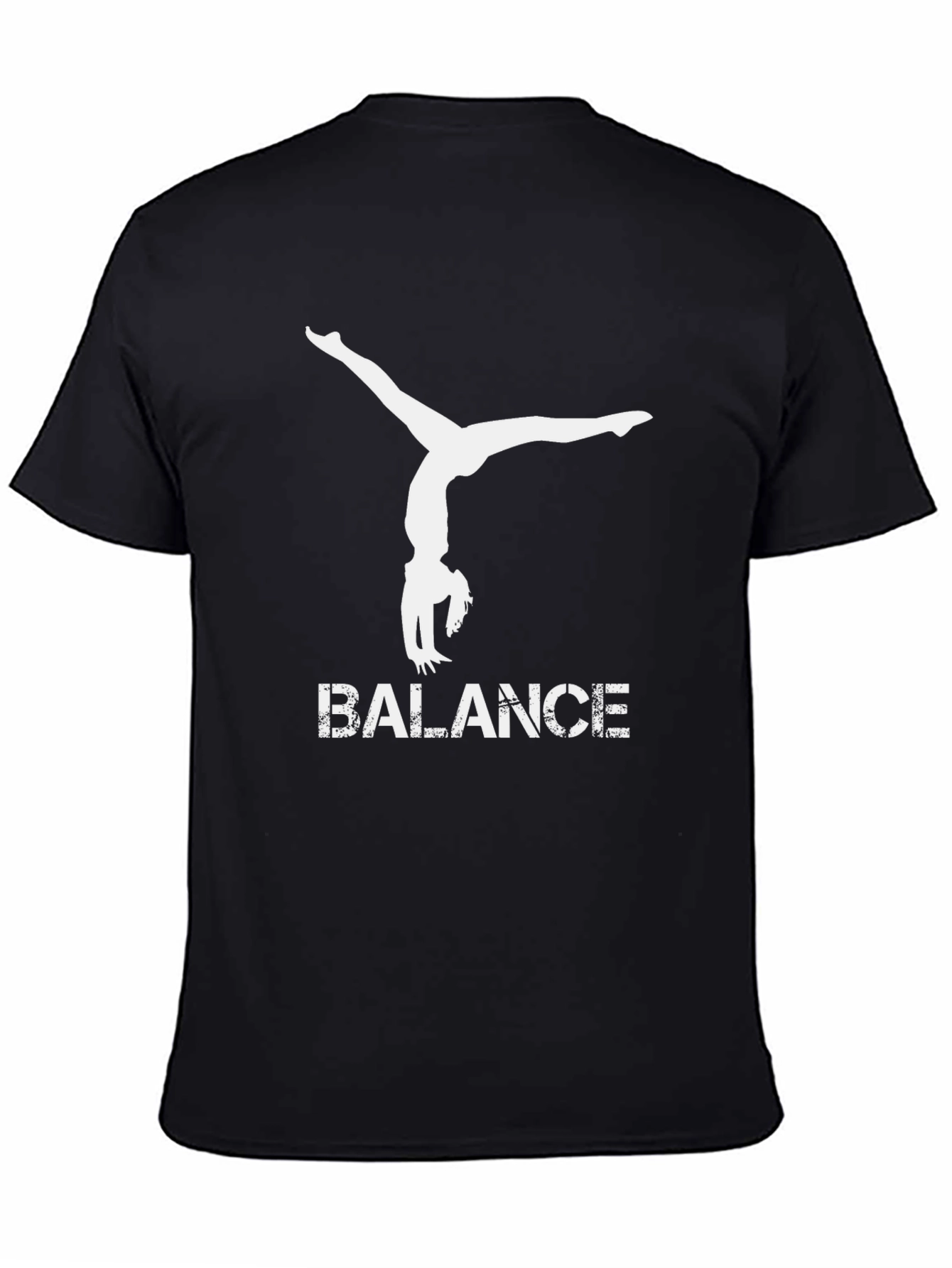 Balance Graphic Tee - Unisex Black T-Shirt