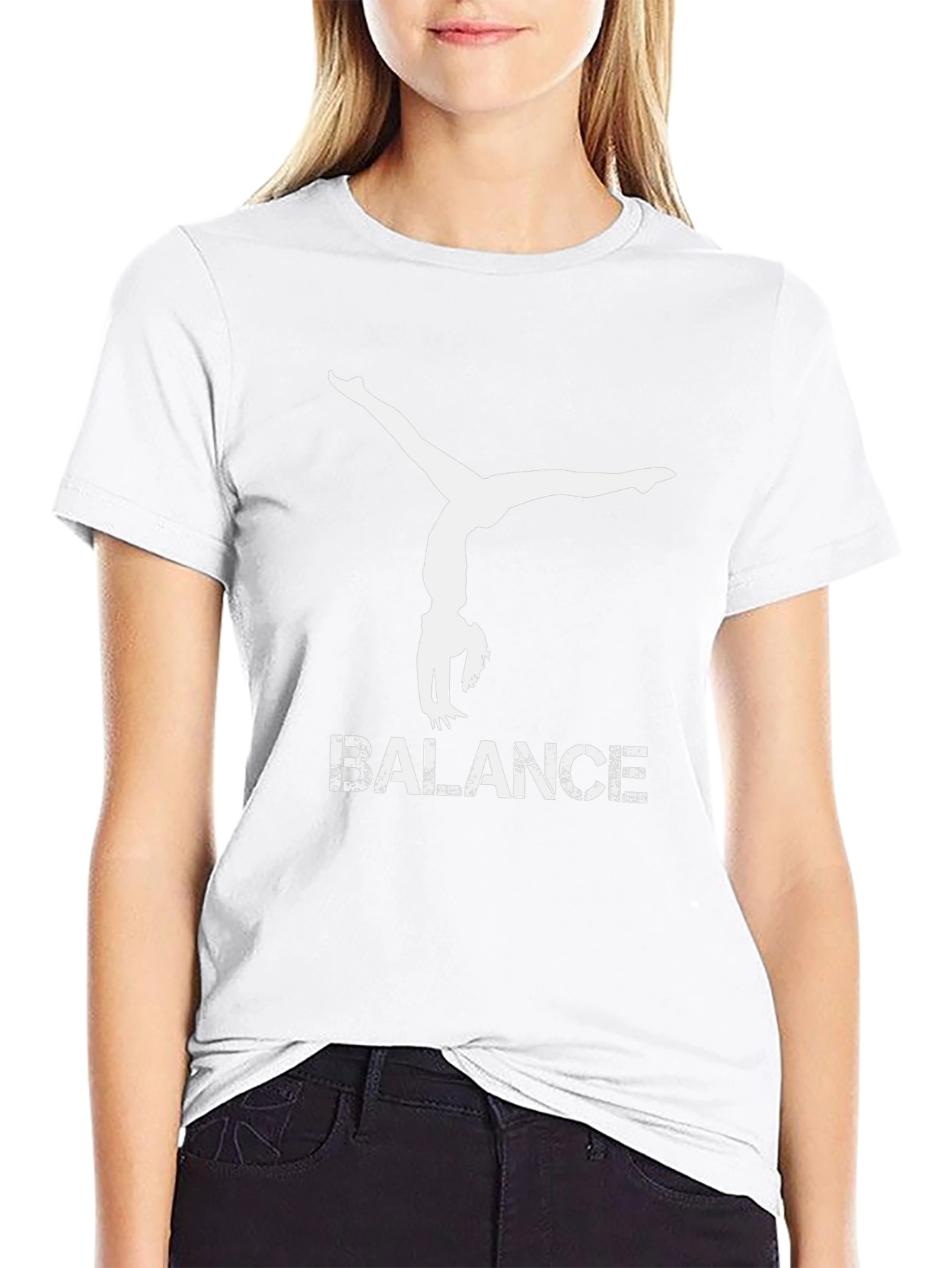 Balance Graphic Tee - Unisex Black T-Shirt