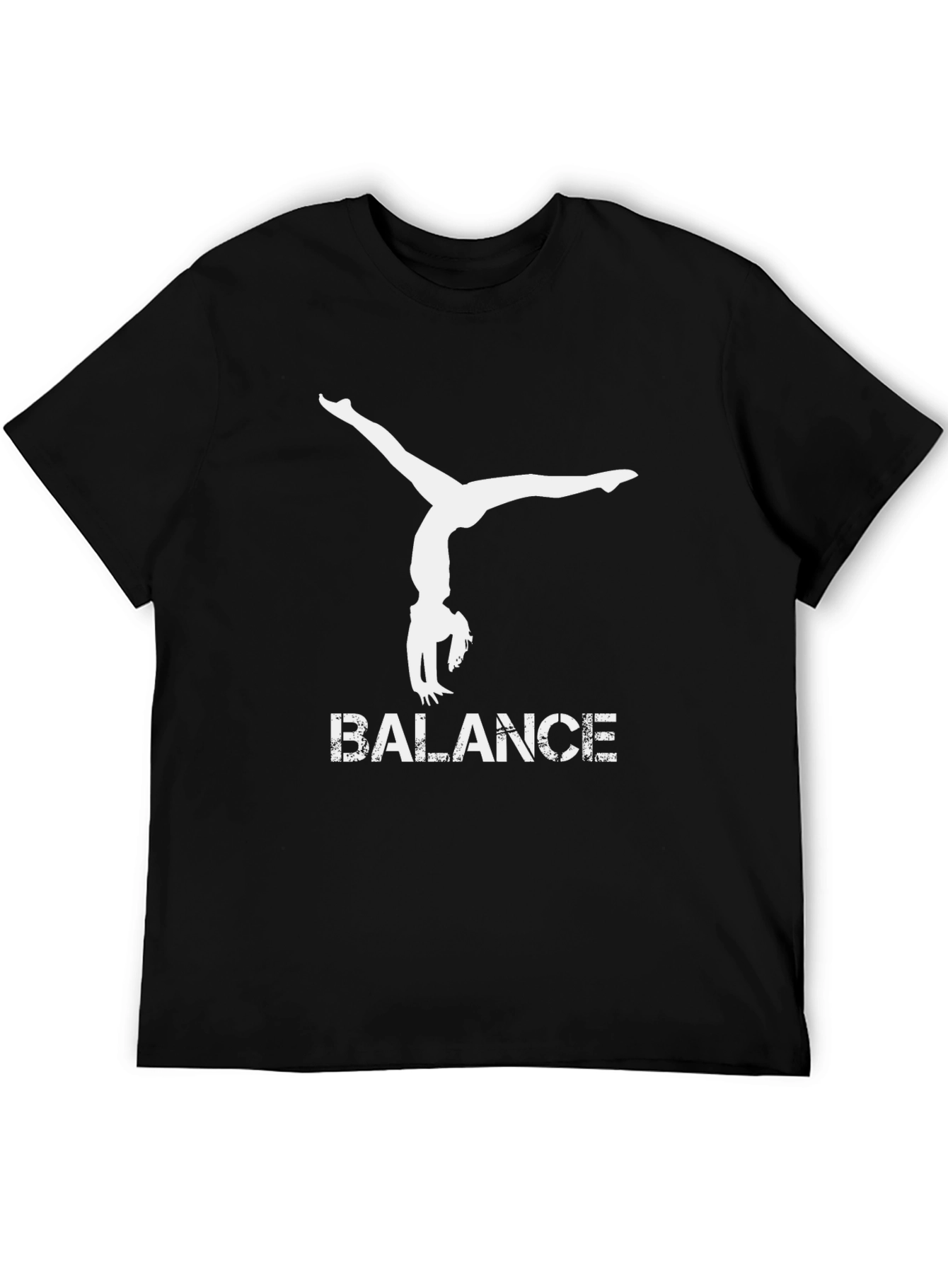 Balance Graphic Tee - Unisex Black T-Shirt