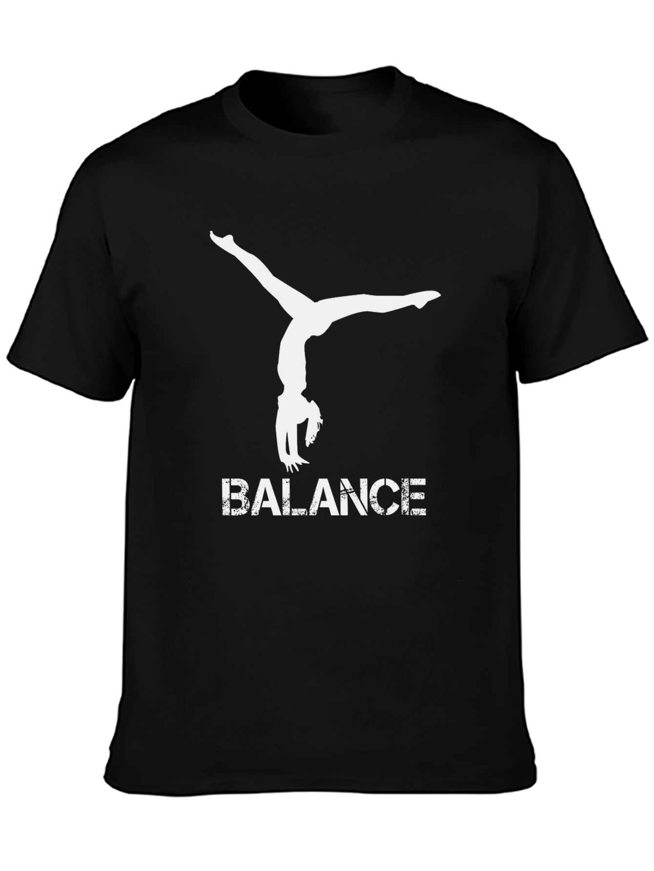 Balance Graphic Tee - Unisex Black T-Shirt