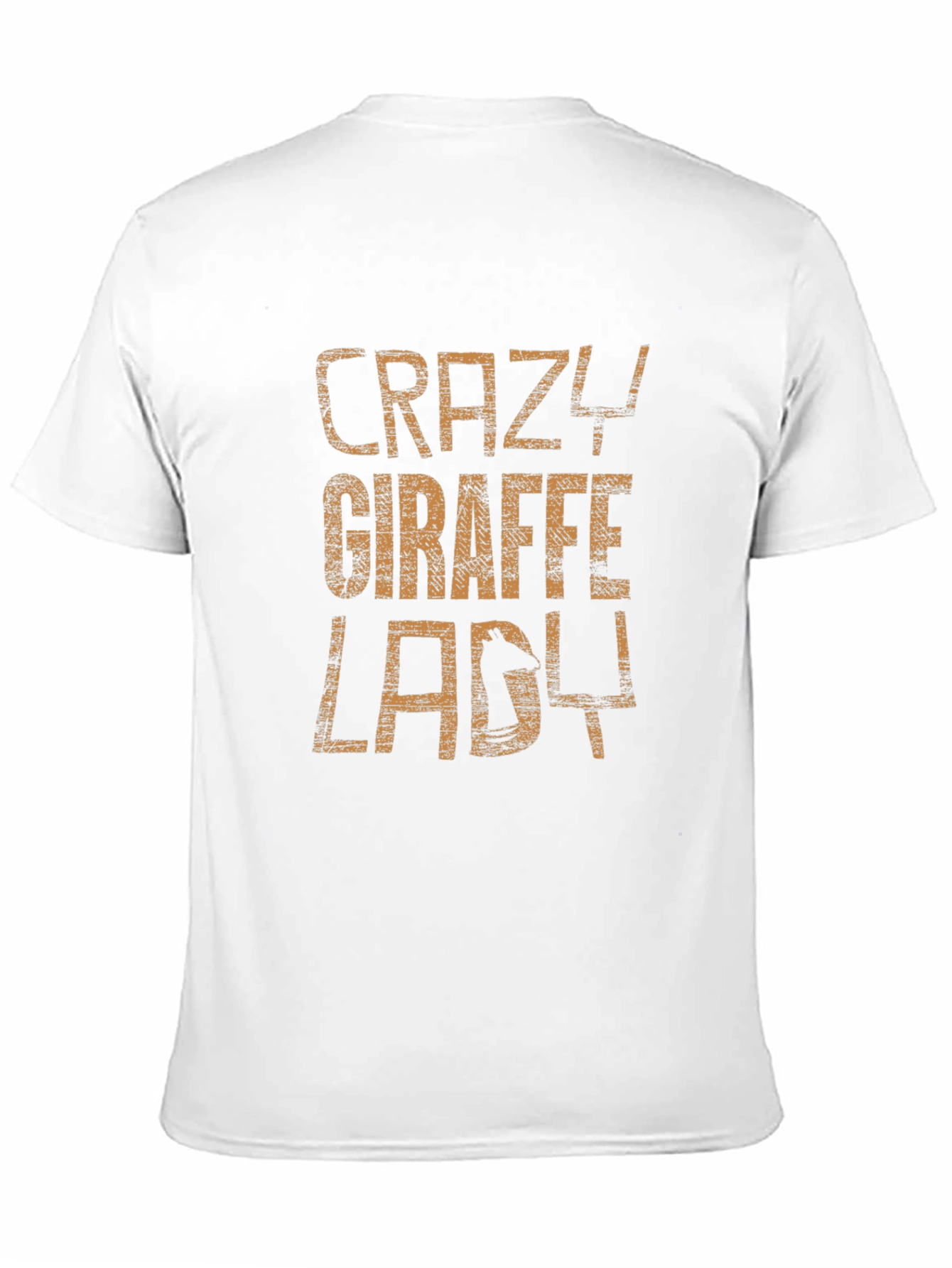 Crazy Giraffe Lady Graphic Tee