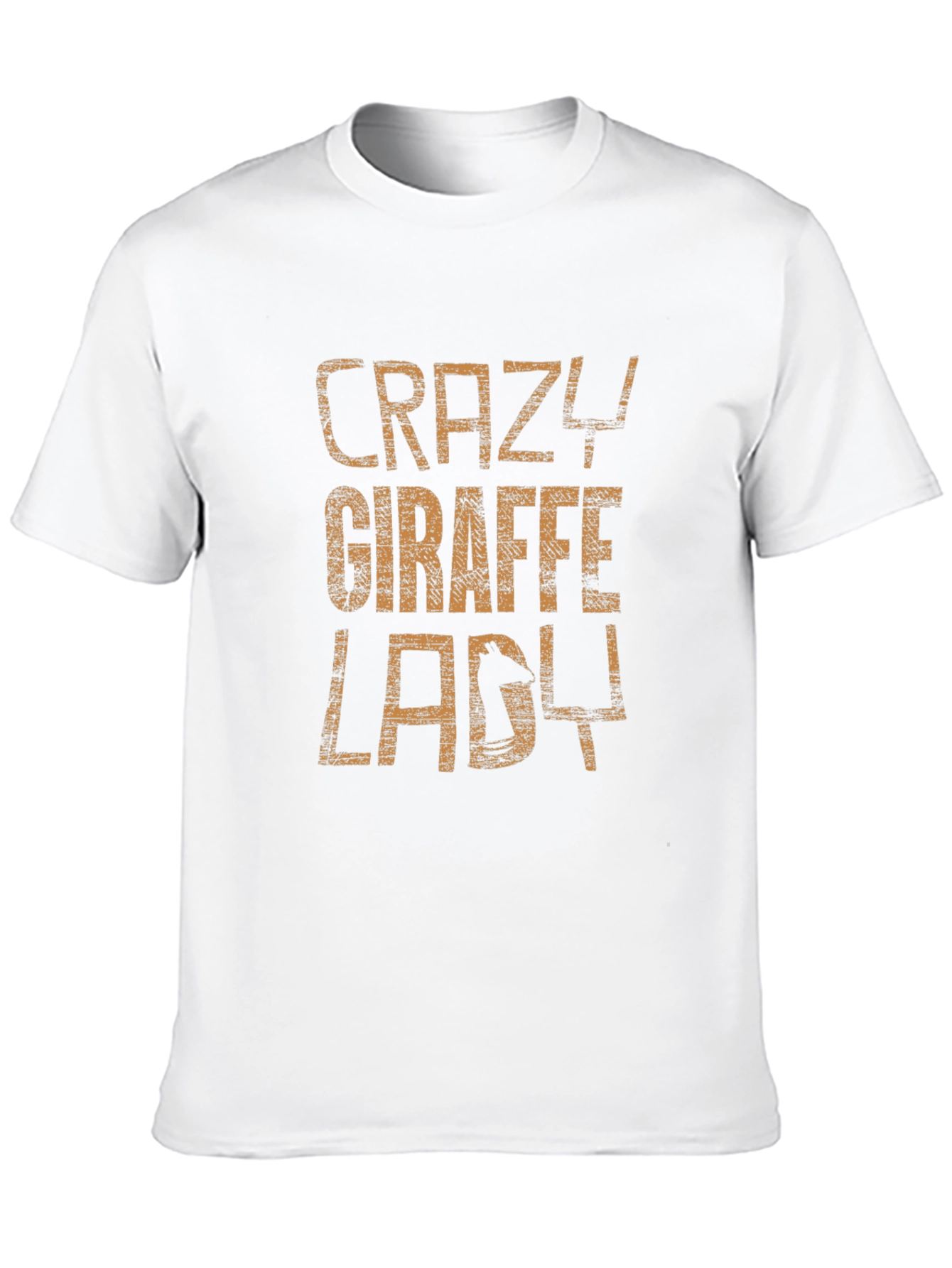 Crazy Giraffe Lady Graphic Tee