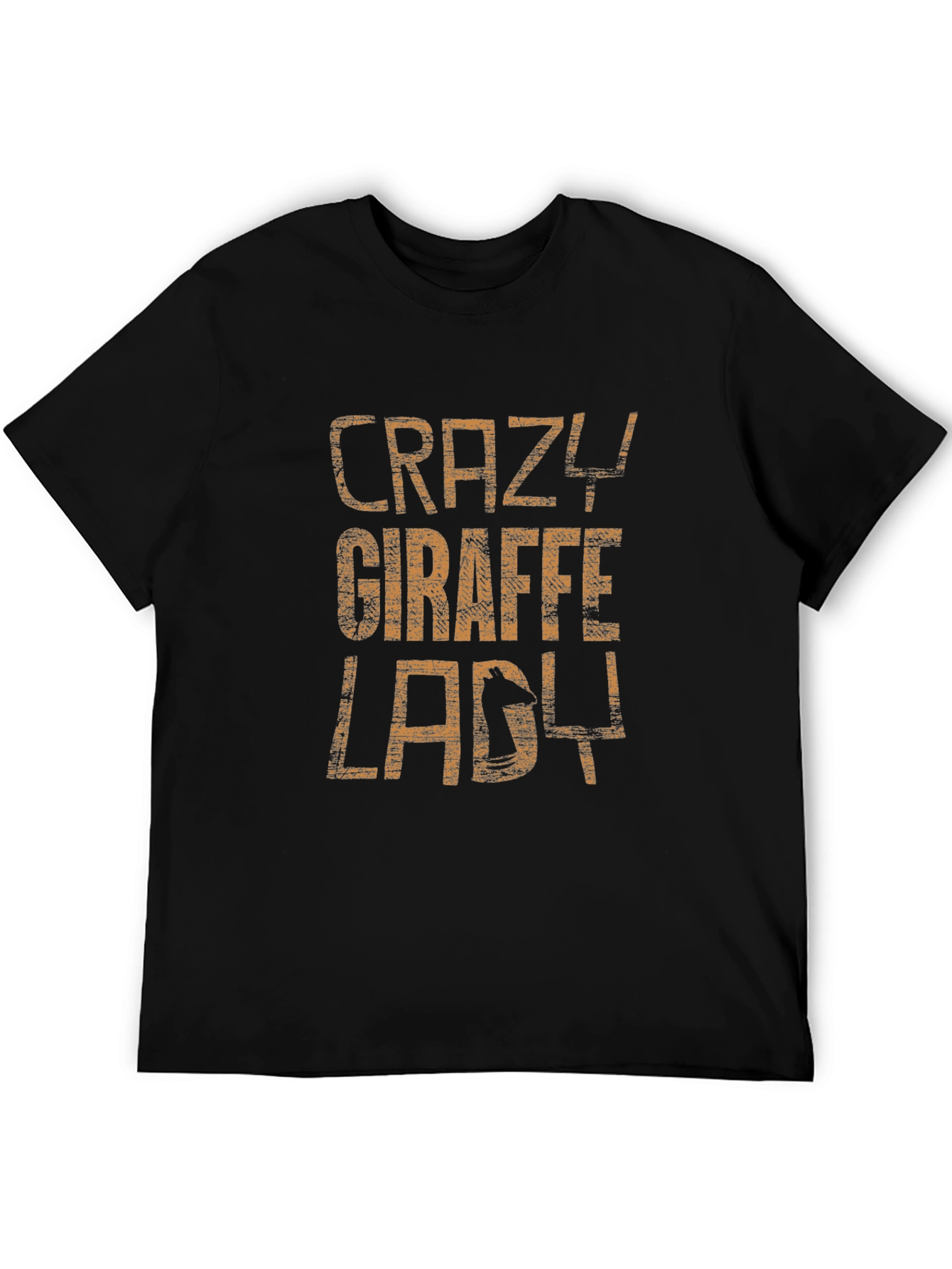 Crazy Giraffe Lady Graphic Tee